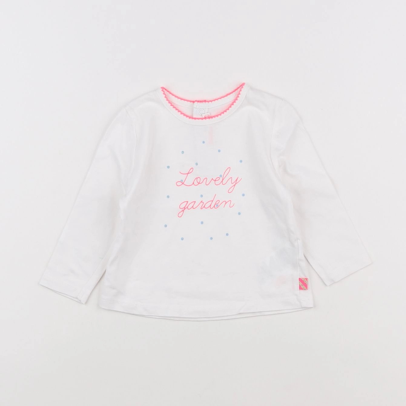 Billie Blush - tee-shirt blanc - 9 mois