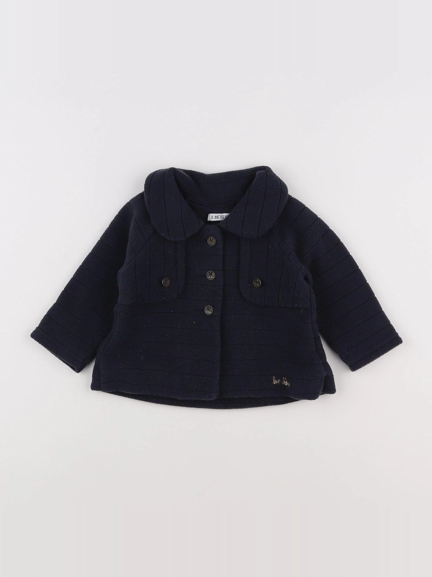 IKKS - veste bleu - 6 mois