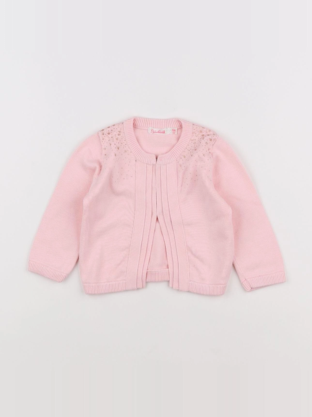 Billie Blush - gilet rose - 6 mois