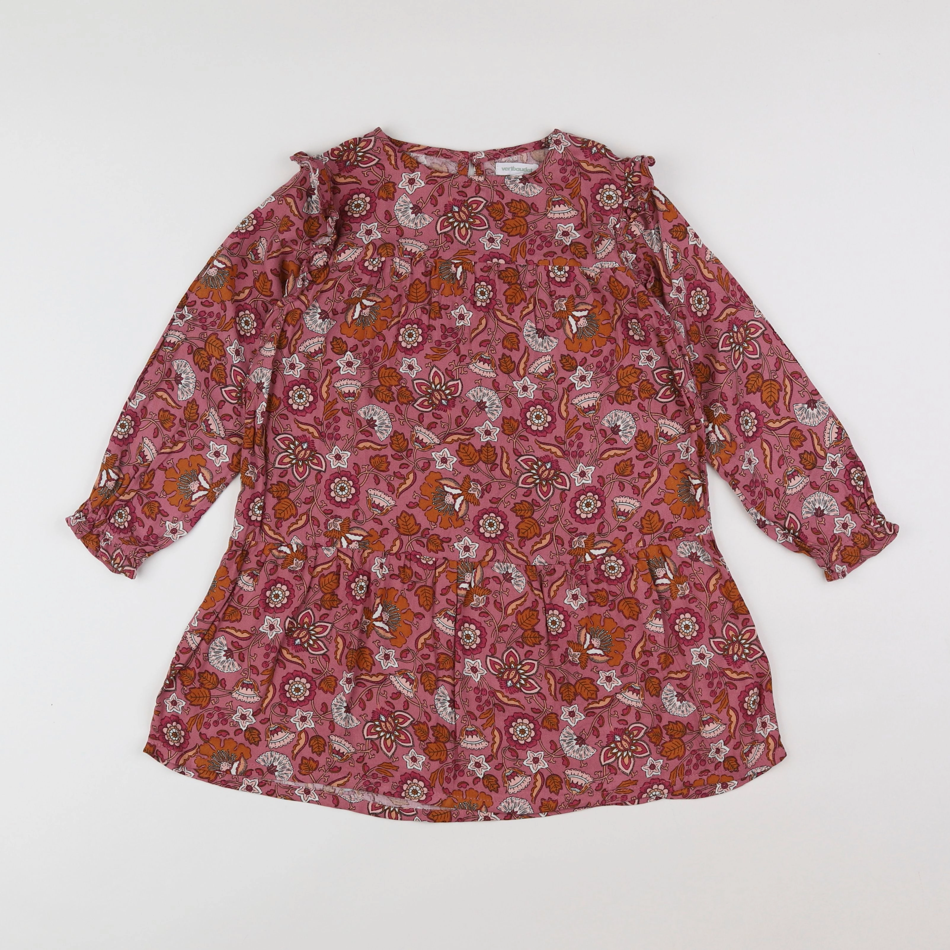 Vertbaudet - robe rose - 4 ans