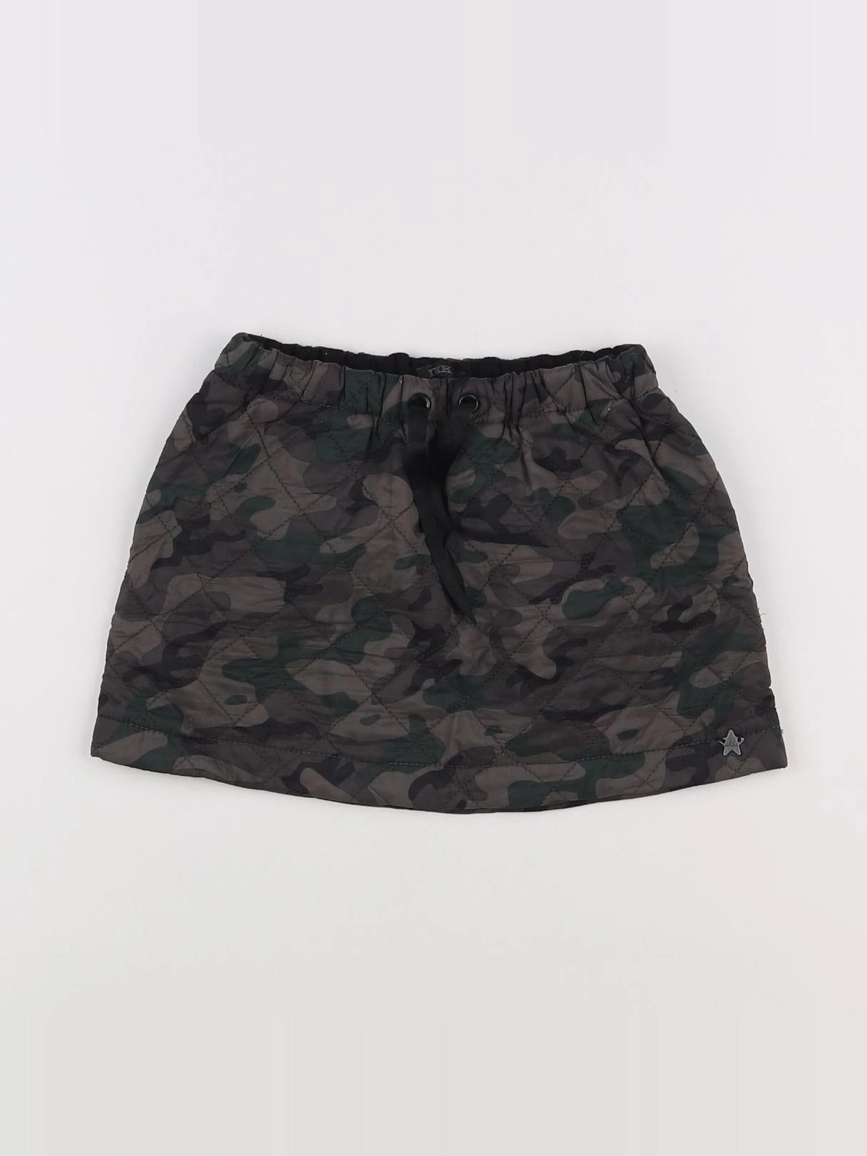 IKKS - jupe vert, marron - 6 ans