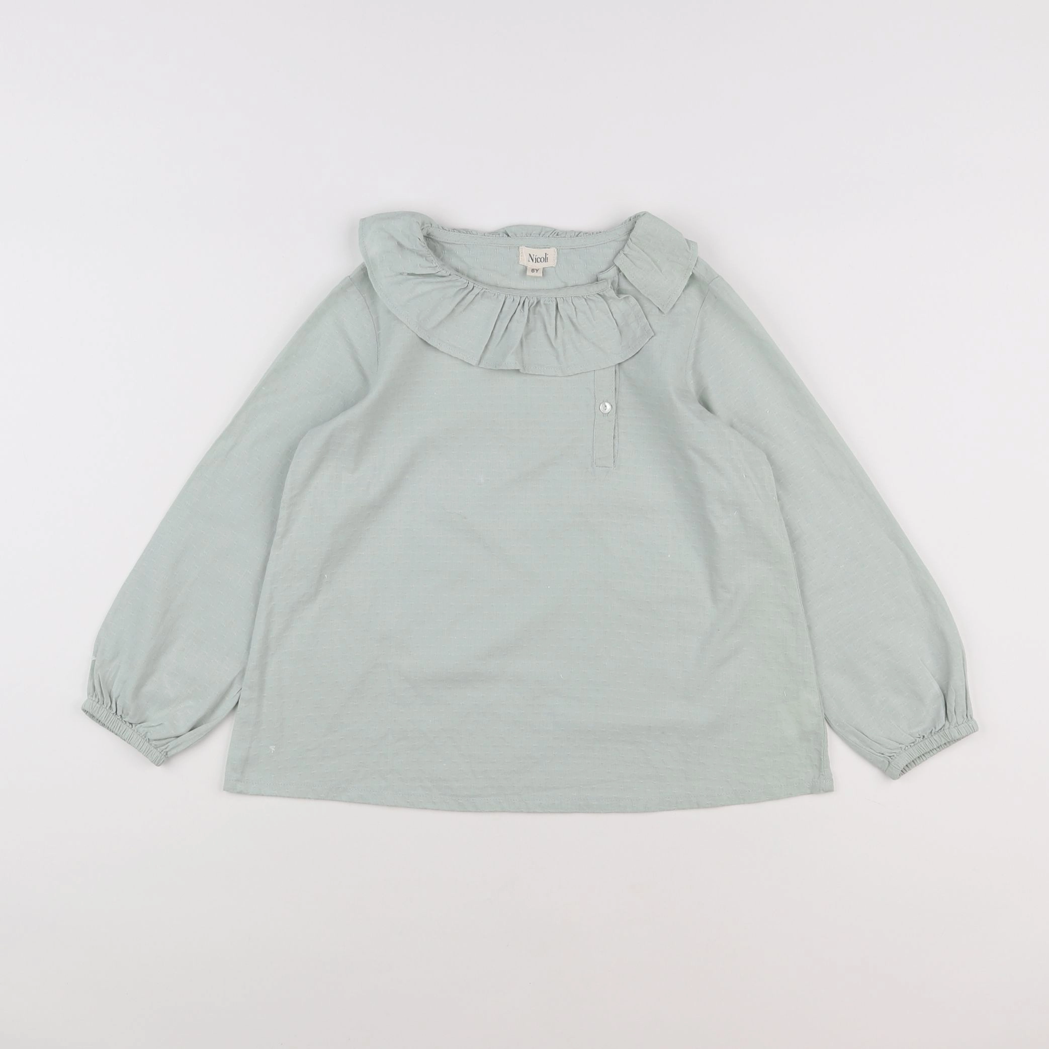 Nicoli - blouse vert - 6 ans