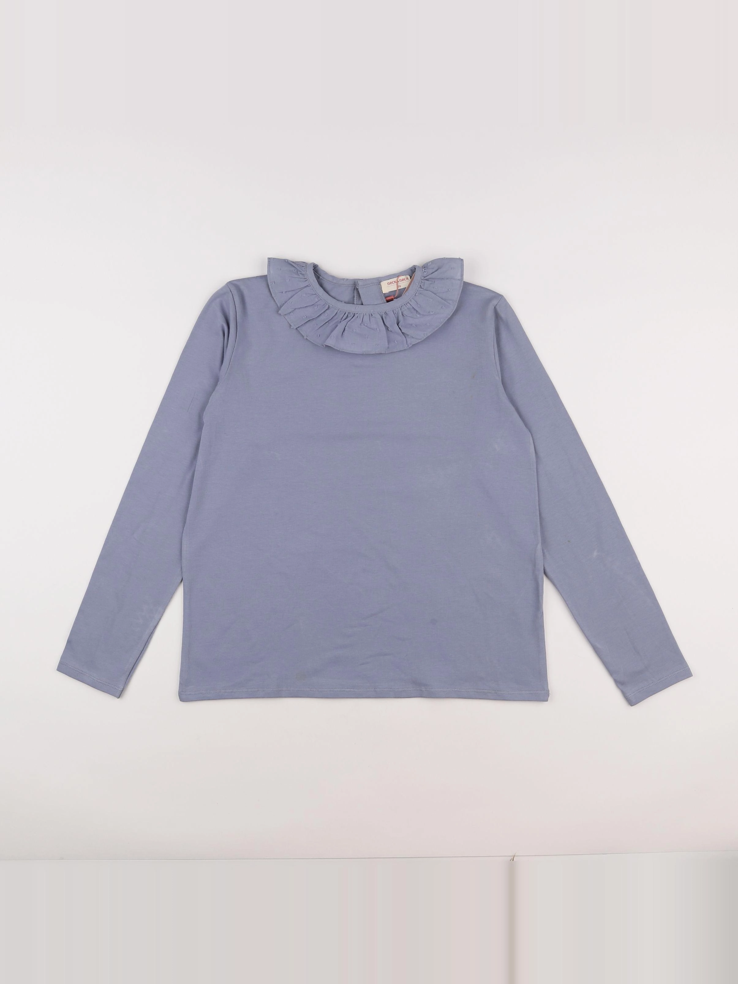 Neck & Neck - tee-shirt bleu (état neuf) - 12 ans