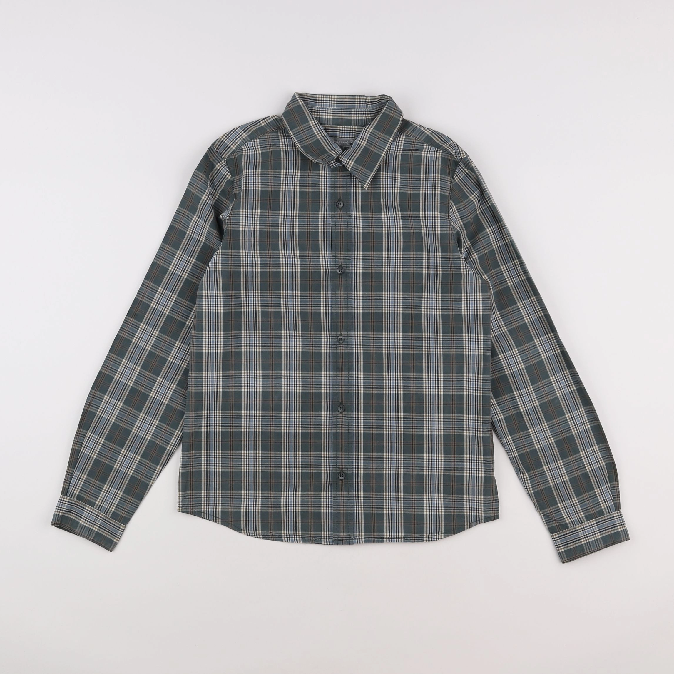Bonpoint - chemise vert - 12 ans