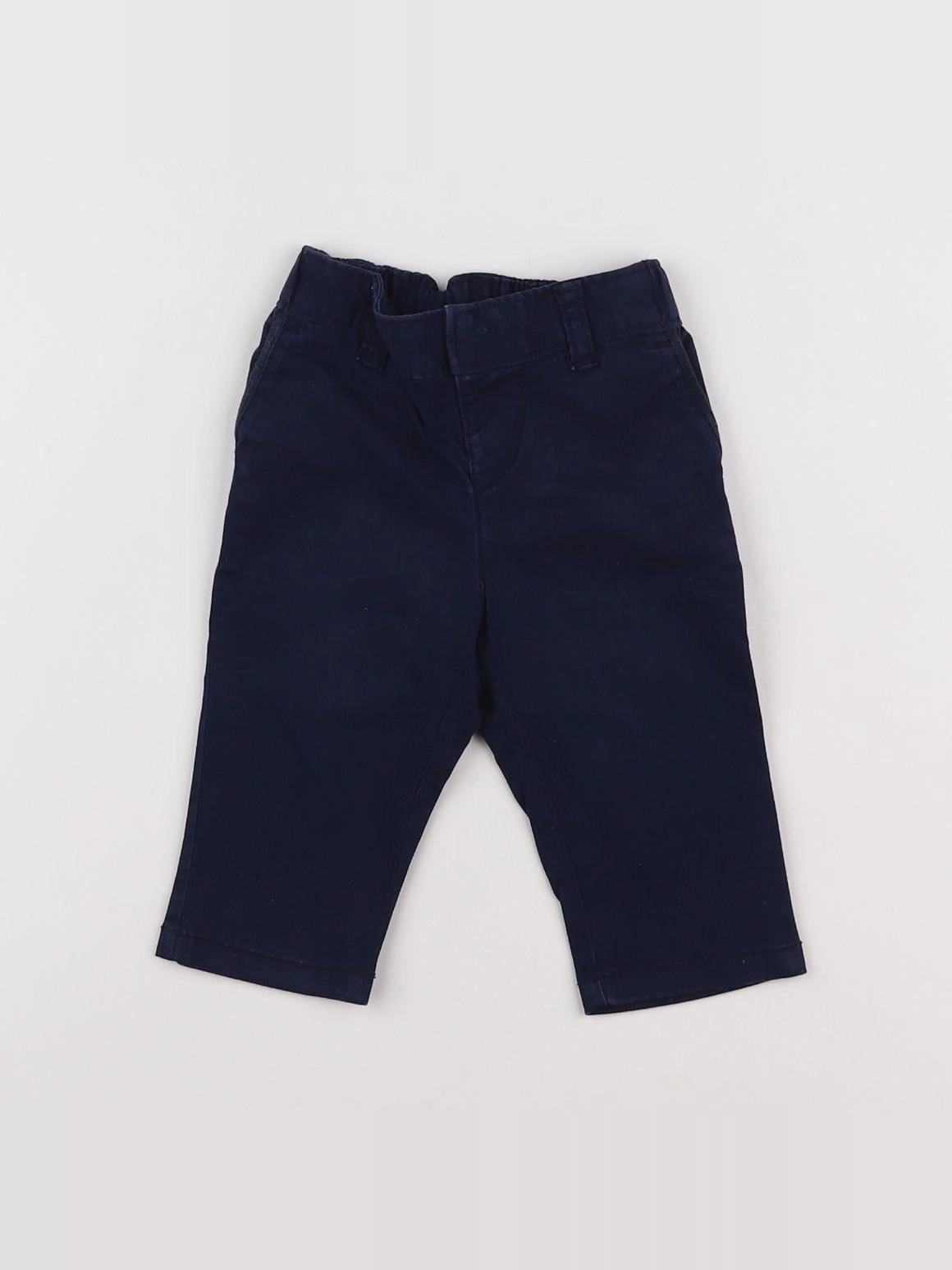 GAP - pantalon bleu - 3/6 mois