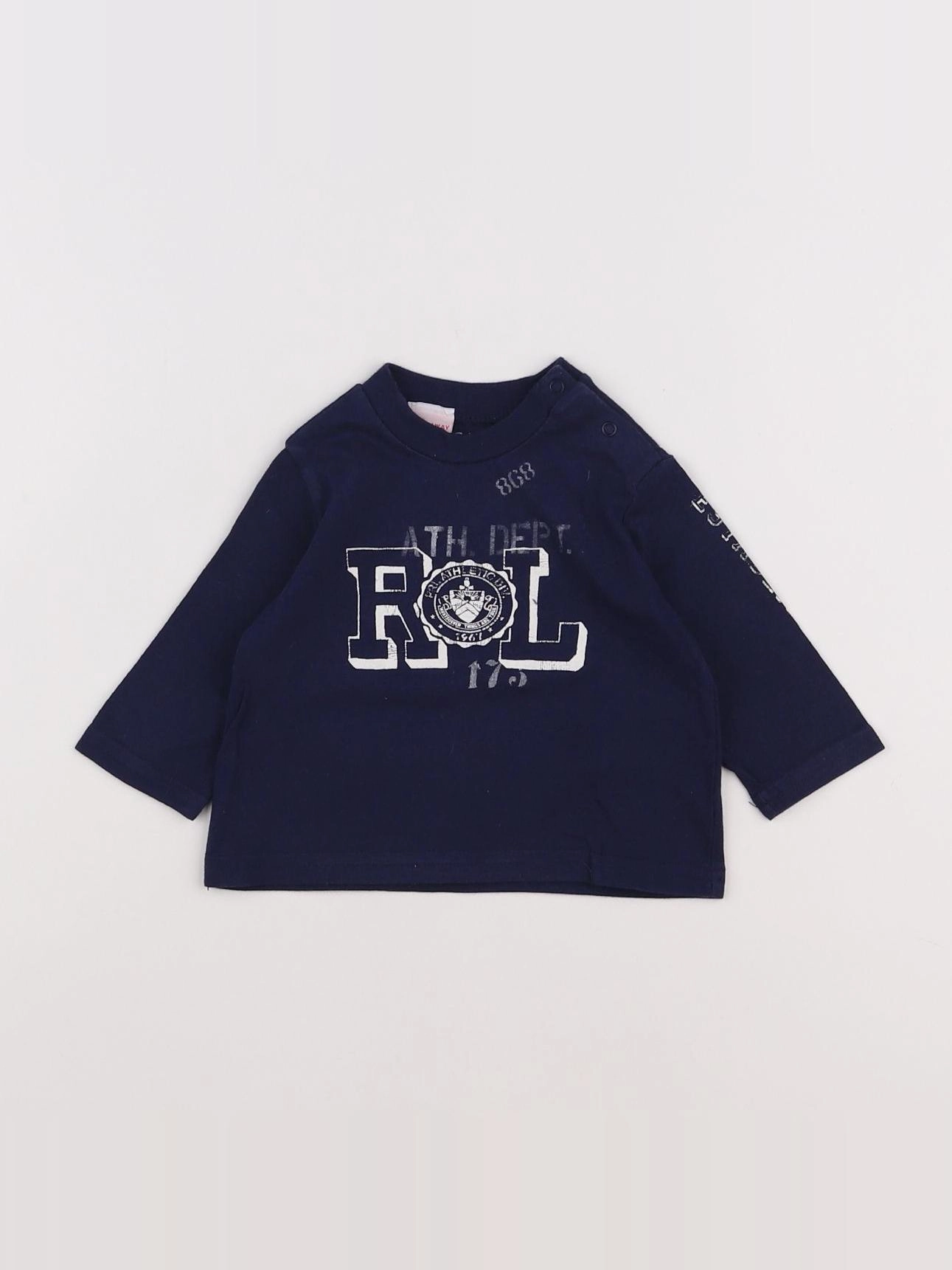 Ralph Lauren - tee-shirt bleu - 3 mois