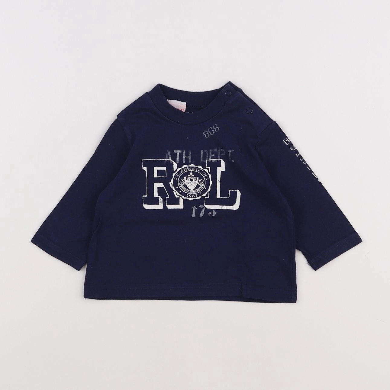 Ralph Lauren - tee-shirt bleu - 3 mois