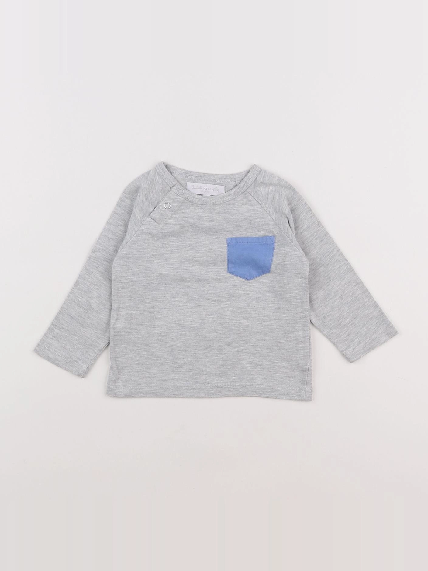 Cadet Rousselle - tee-shirt gris - 6 mois