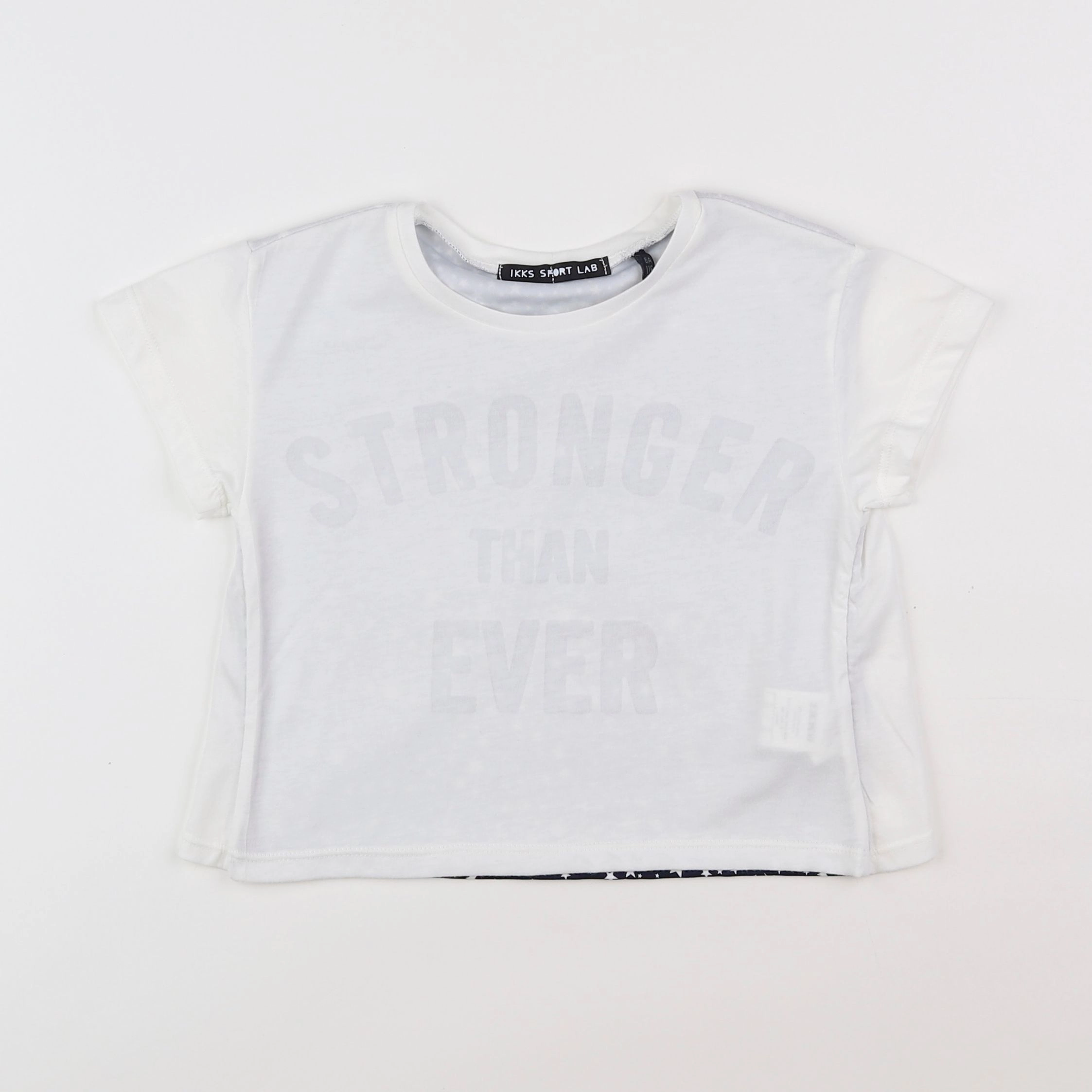 IKKS - tee-shirt de sport blanc - 6 ans