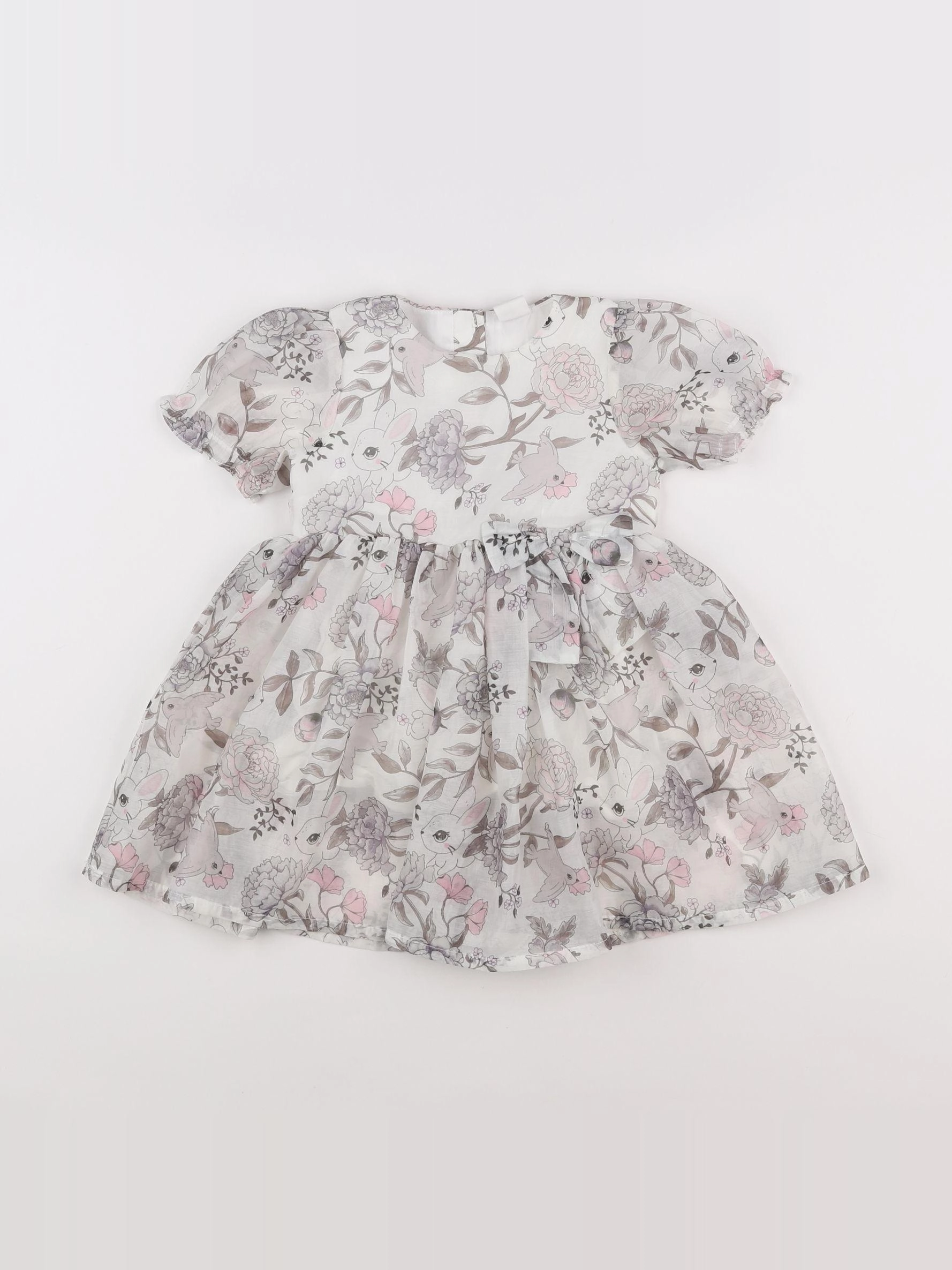 H&M - robe multicolore - 12/18 mois