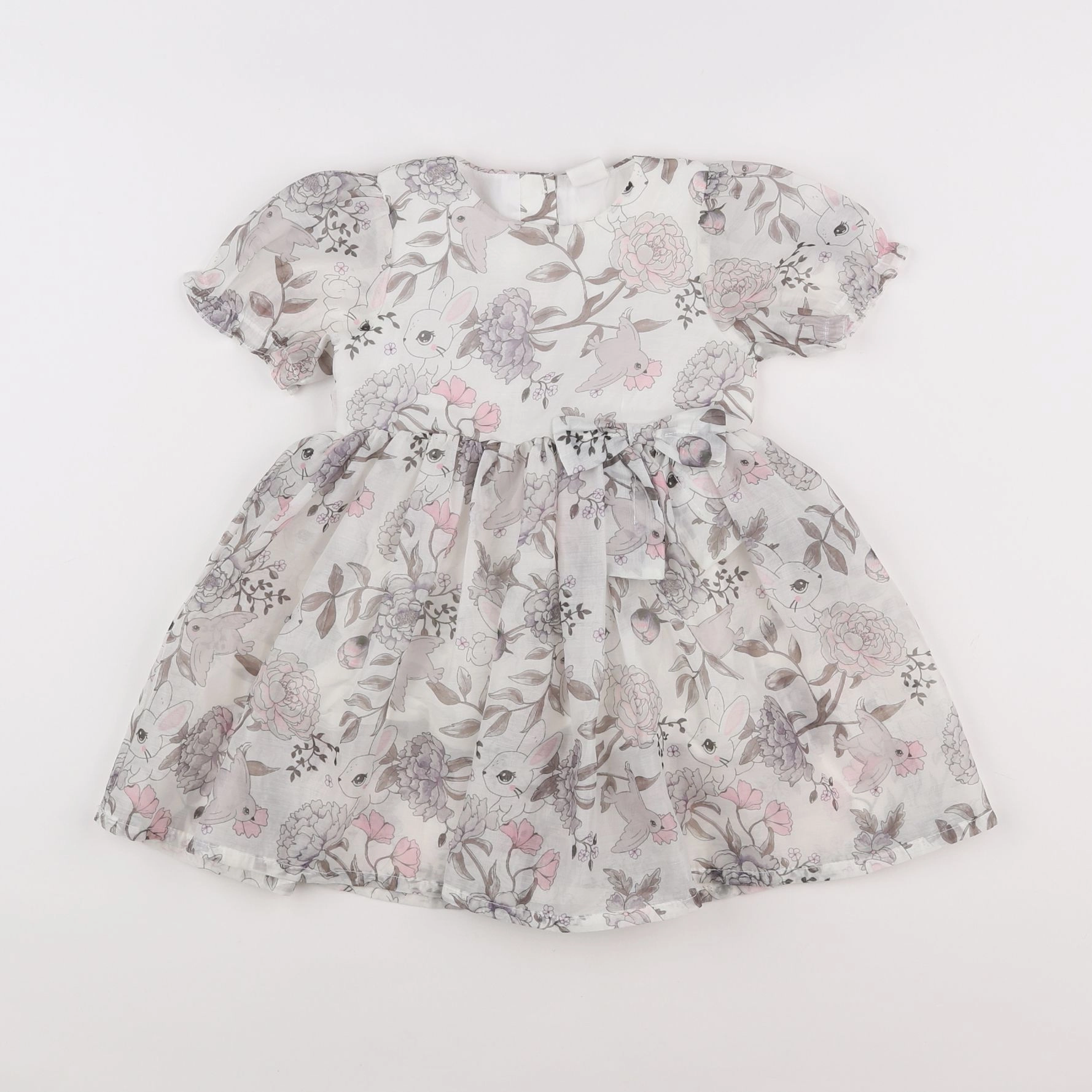 H&M - robe multicolore - 12/18 mois