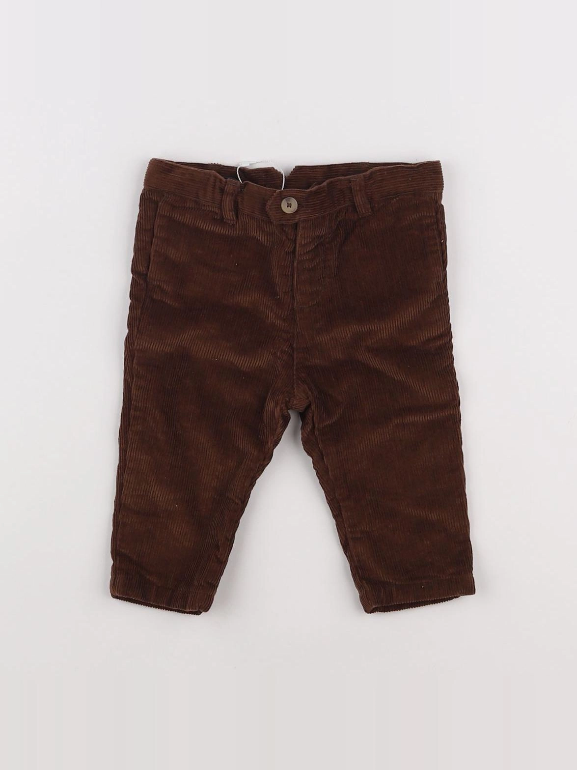 Natalys - pantalon marron - 6 mois