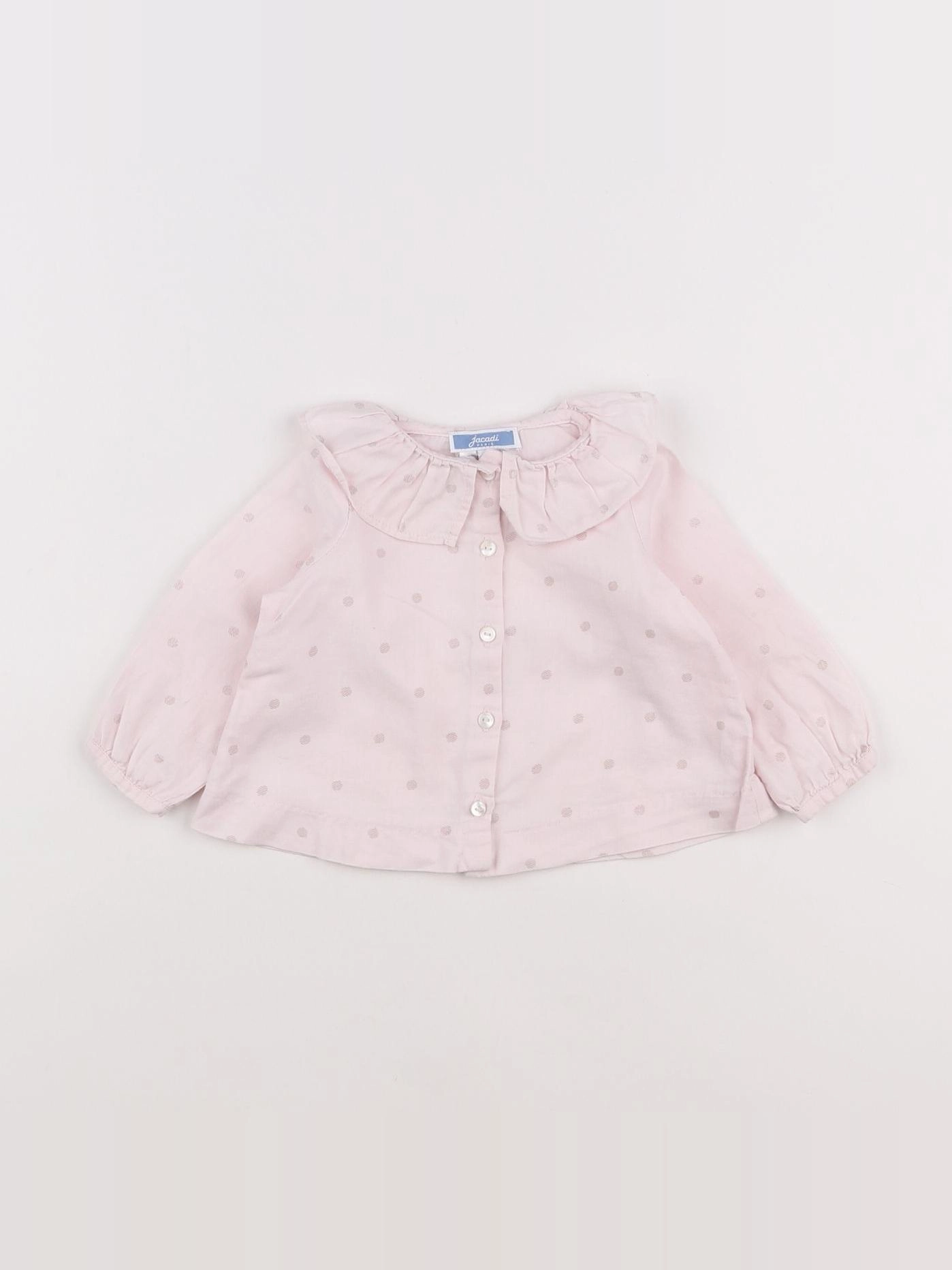 Jacadi - blouse rose - 6 mois