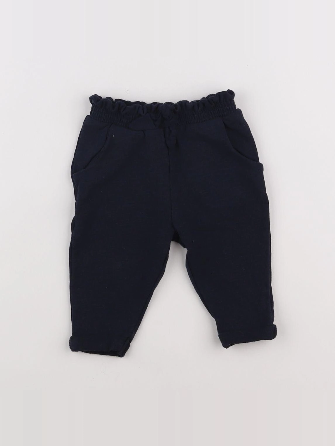 Zara - jogging bleu - 3/6 mois