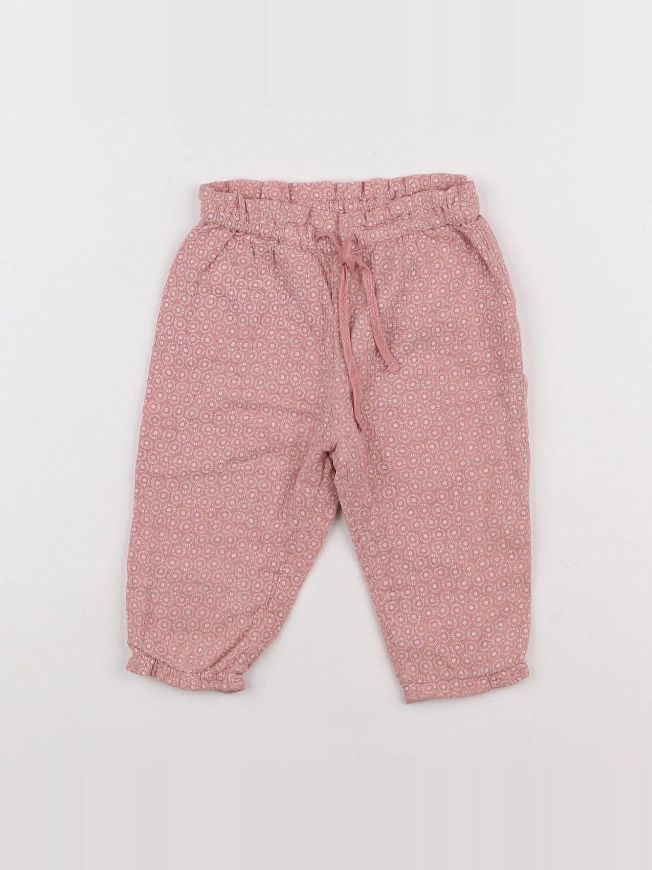 Boutchou - sarouel rose - 6 mois