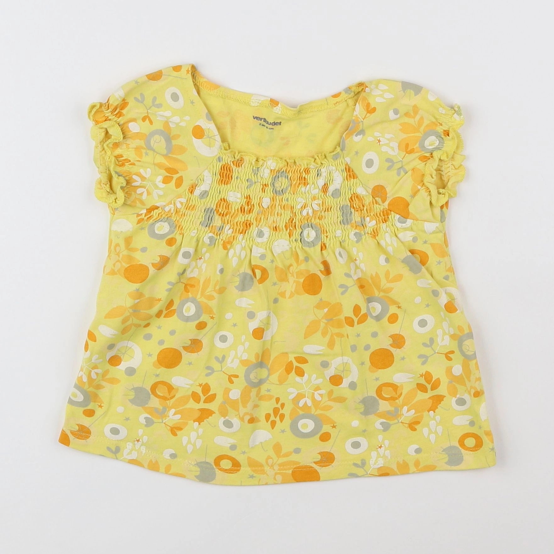 Vertbaudet - tee-shirt multicolore - 2 ans