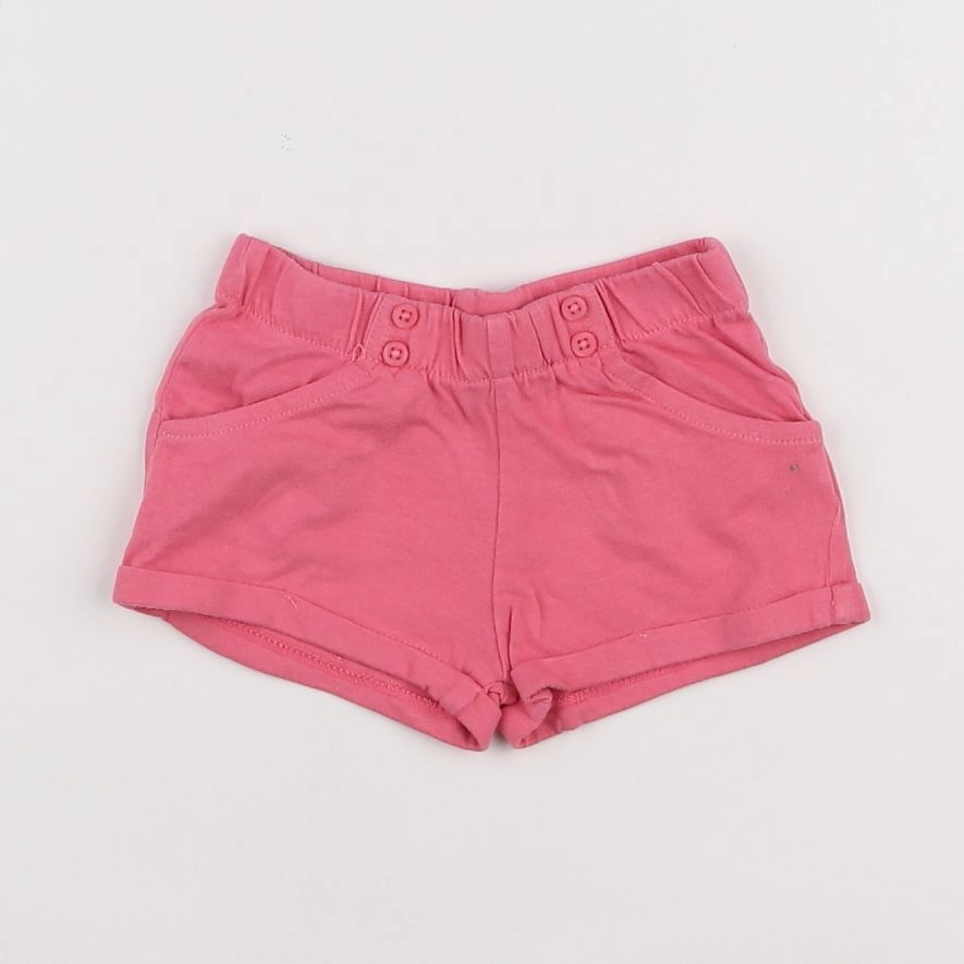 Boutchou - short rose - 6 mois