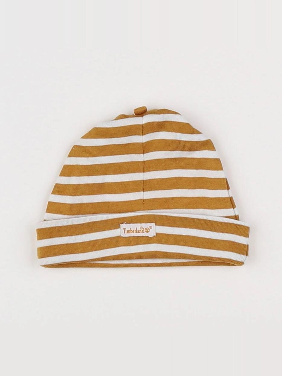 Timberland - bonnet blanc, jaune - 6/12 mois