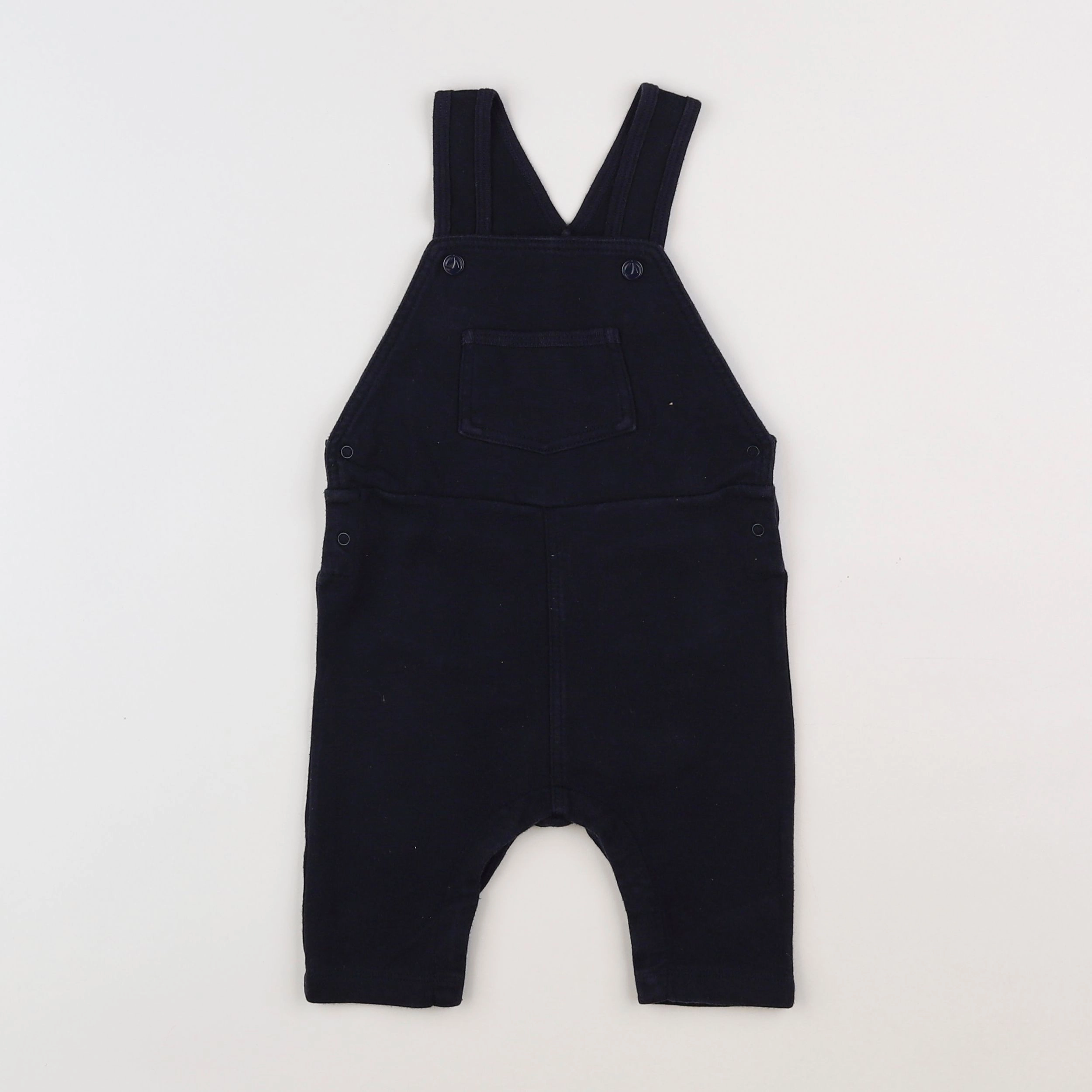 Petit Bateau - salopette bleu - 6 mois