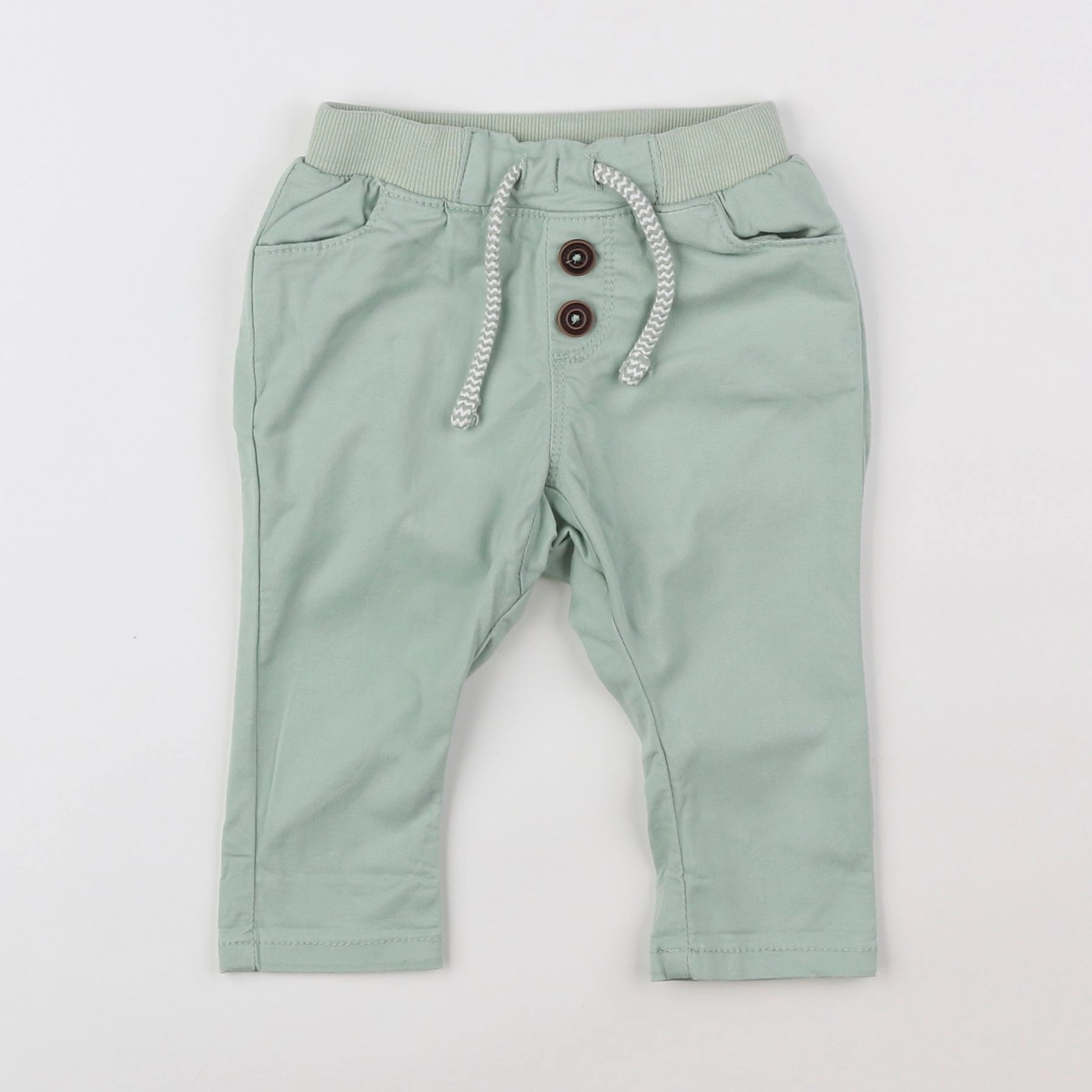 Tape à l'oeil - pantalon vert - 6 mois