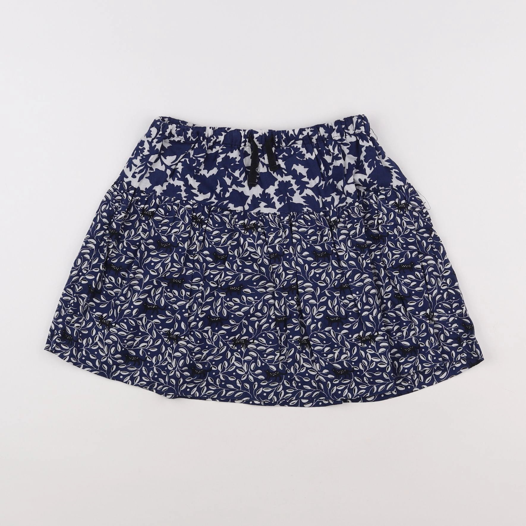 Monoprix - jupe bleu - 4 ans