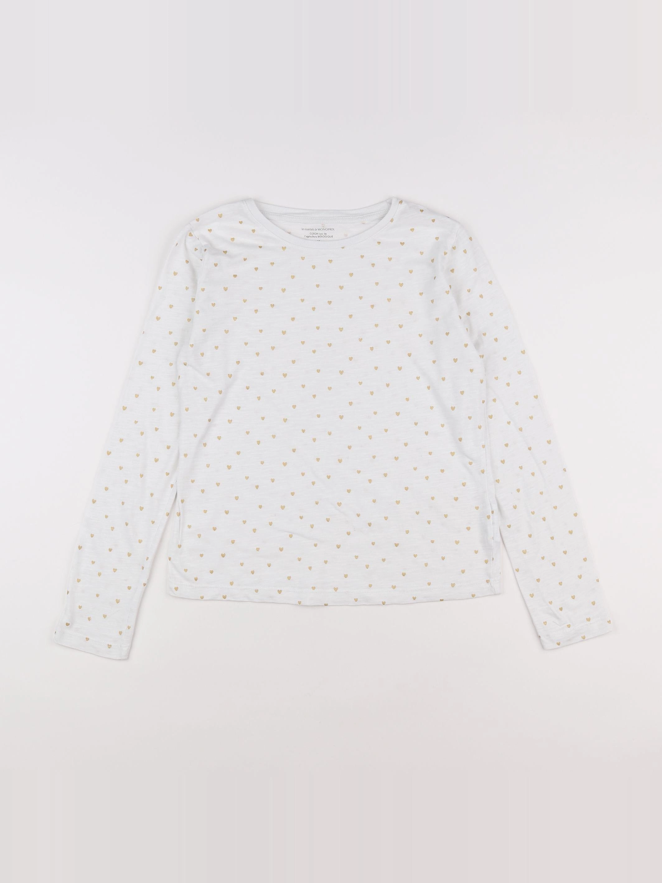 Monoprix - tee-shirt blanc - 12 ans