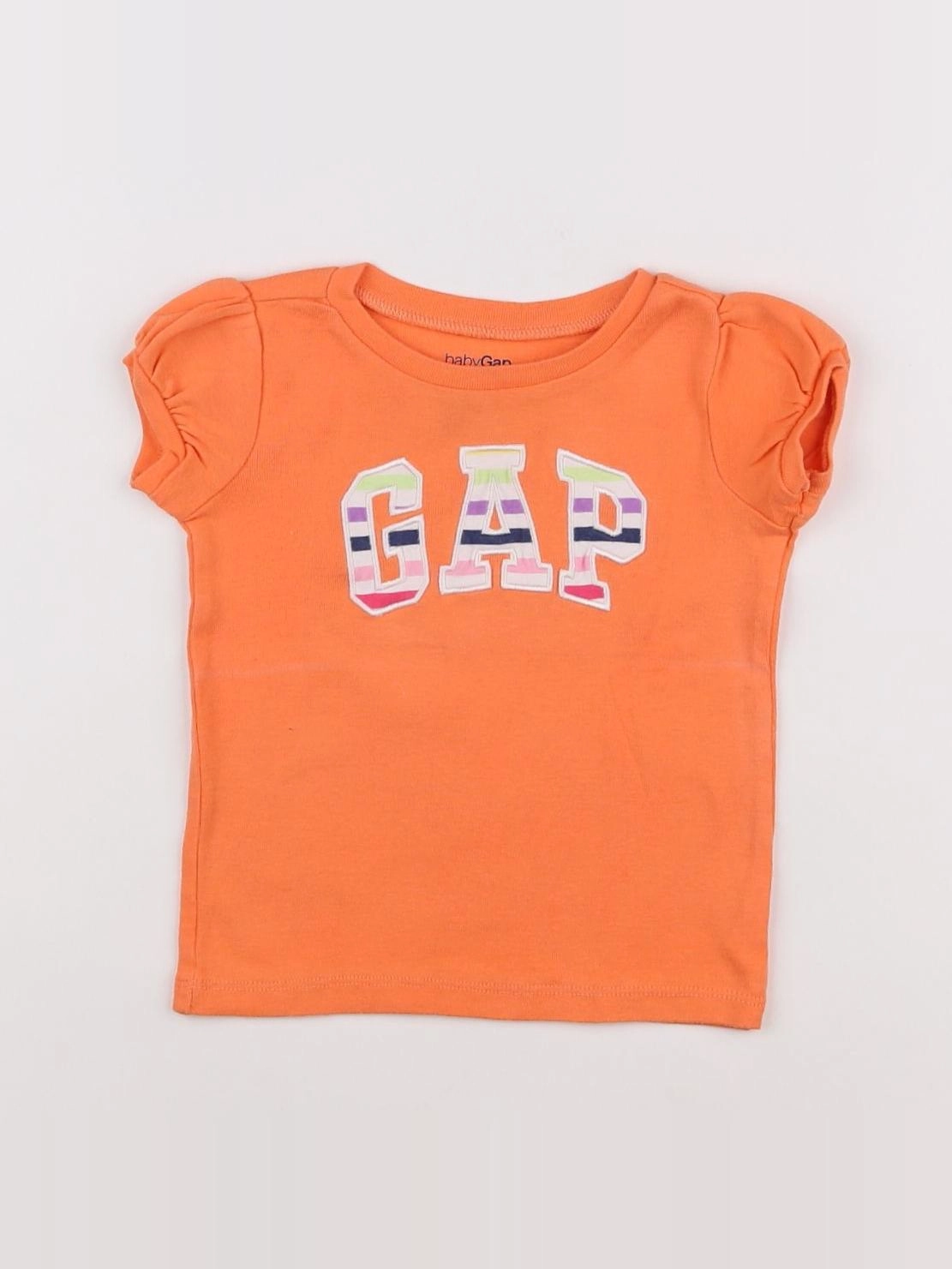 GAP - tee-shirt orange - 12/18 mois