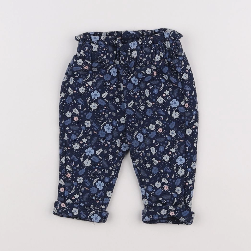 Tape à l'oeil - pantalon bleu - 3 mois