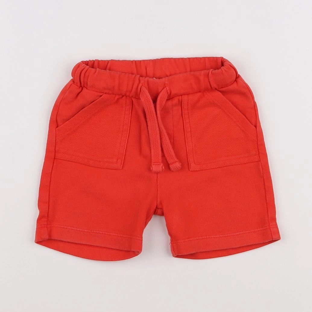 Boutchou - short rouge - 9 mois