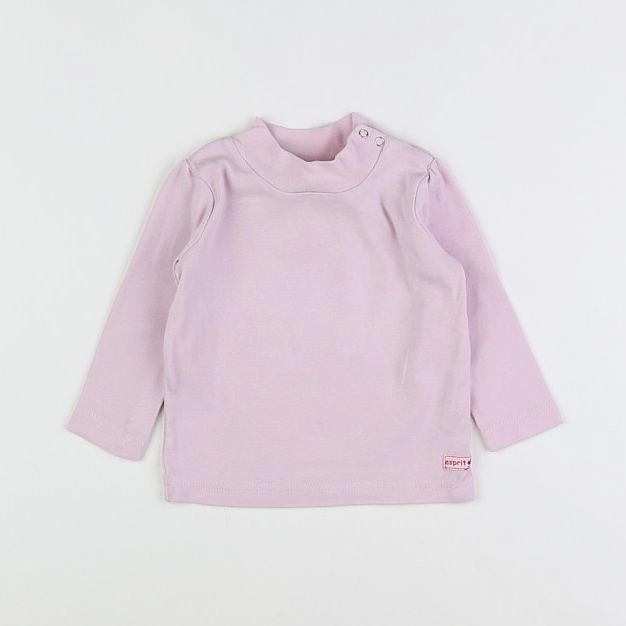 Esprit - sous-pull rose - 9 mois