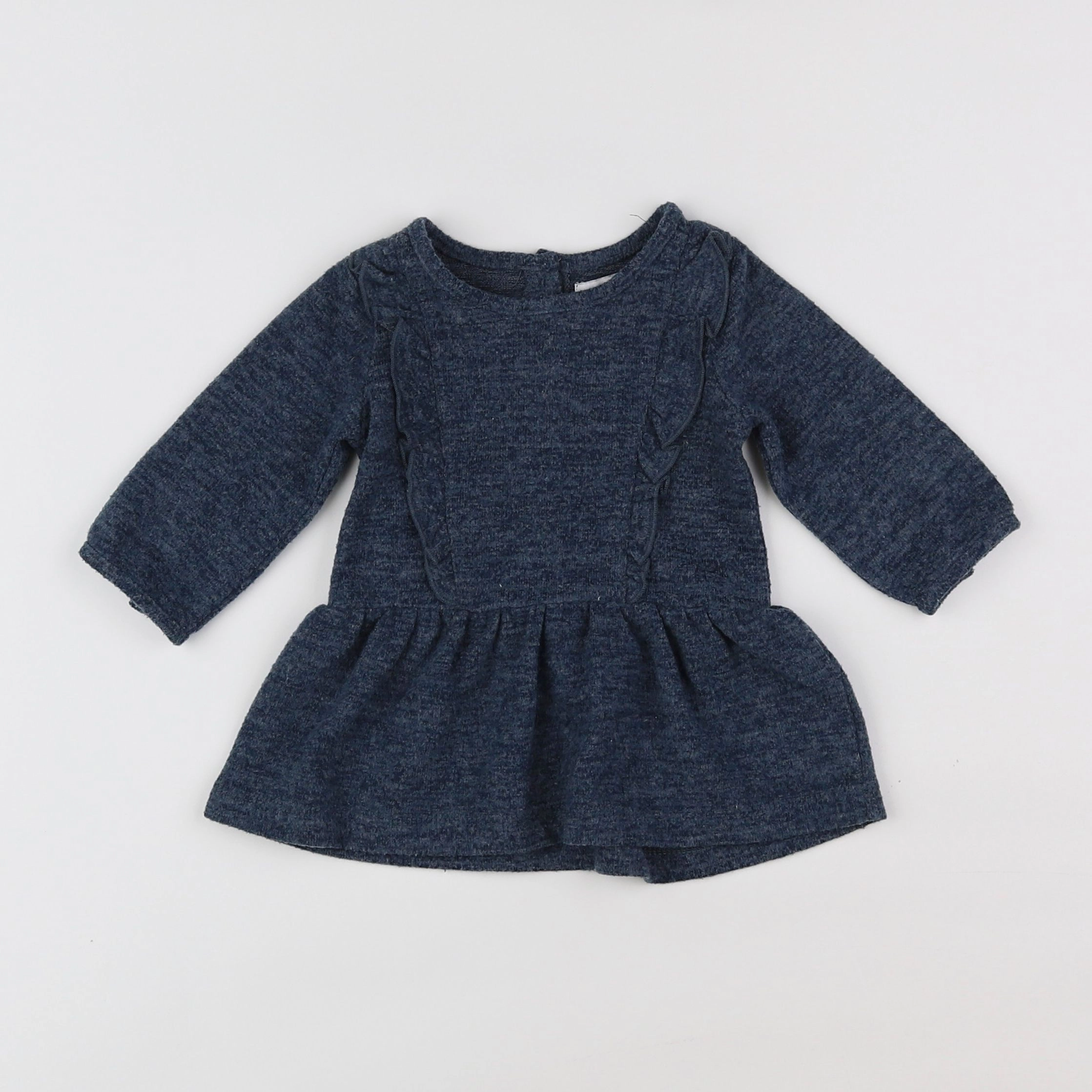 Vertbaudet - robe bleu - 3 mois