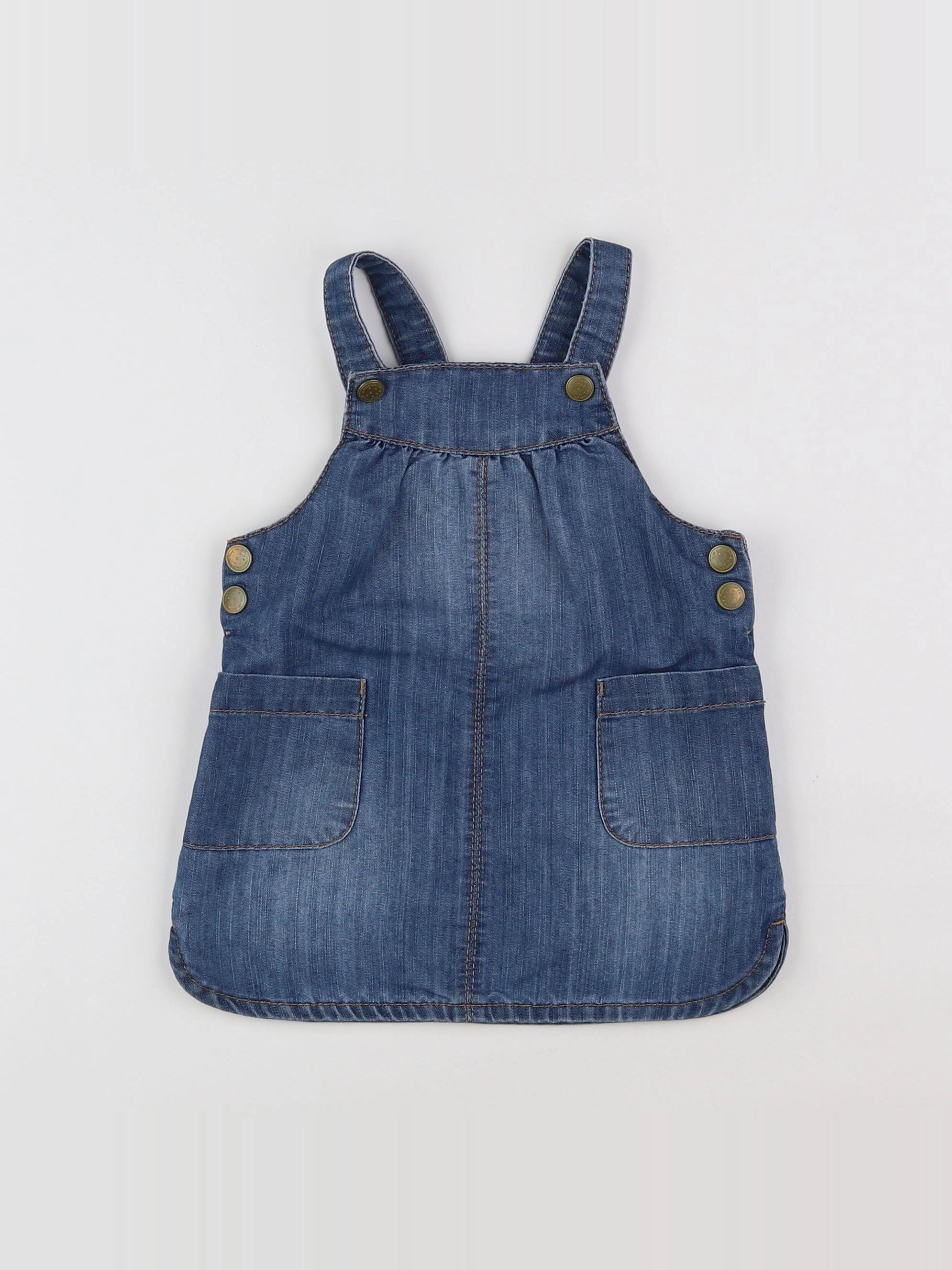 Tape à l'oeil - robe bleu - 18 mois