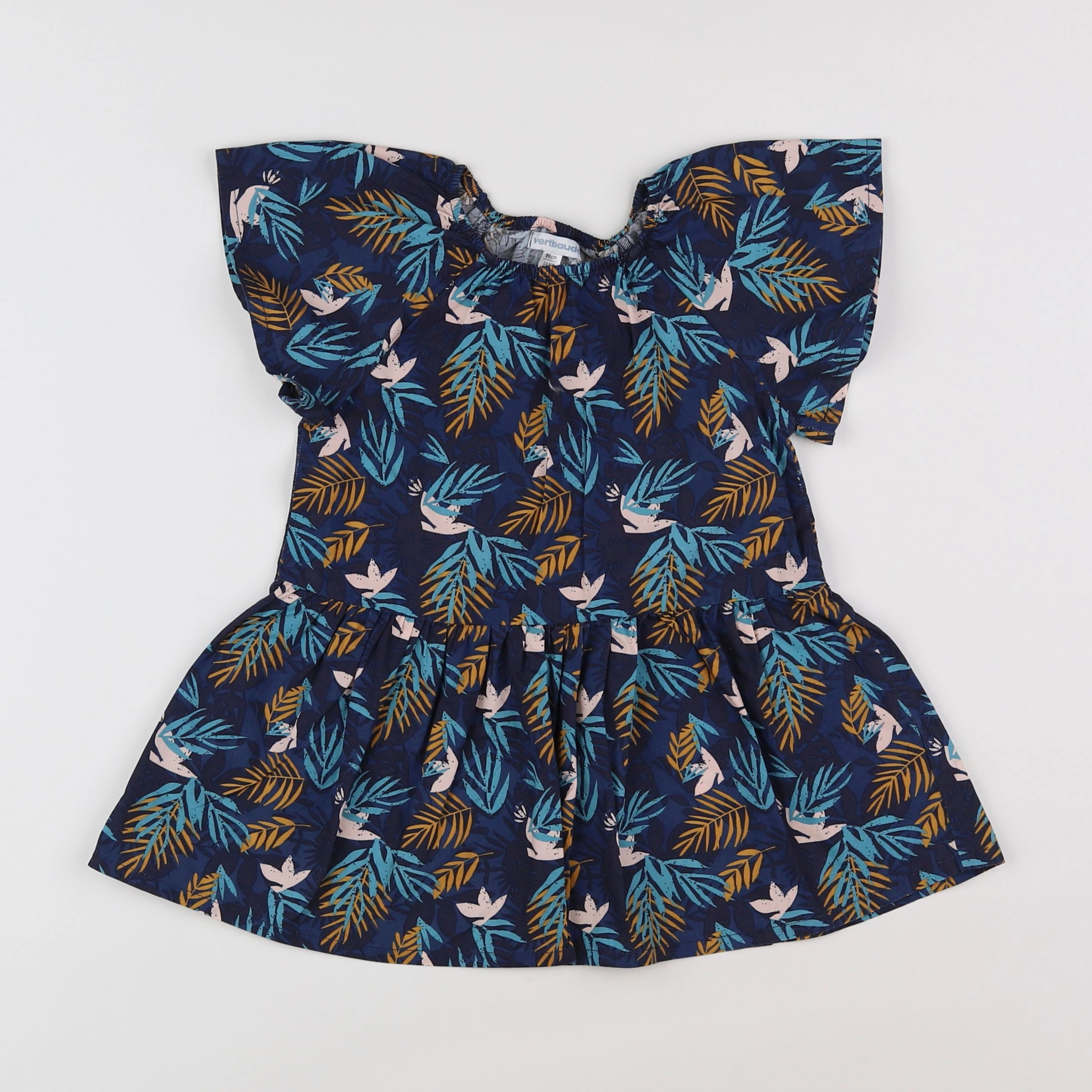 Vertbaudet - blouse multicolore - 2 ans