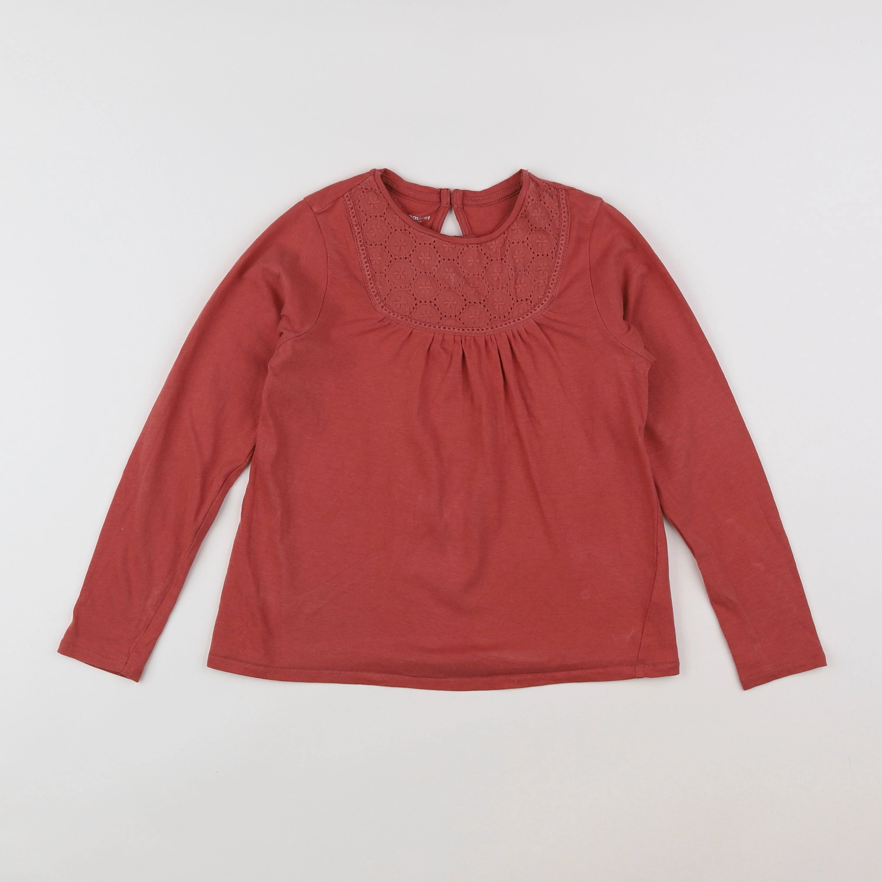 Vertbaudet - tee-shirt rose - 8 ans