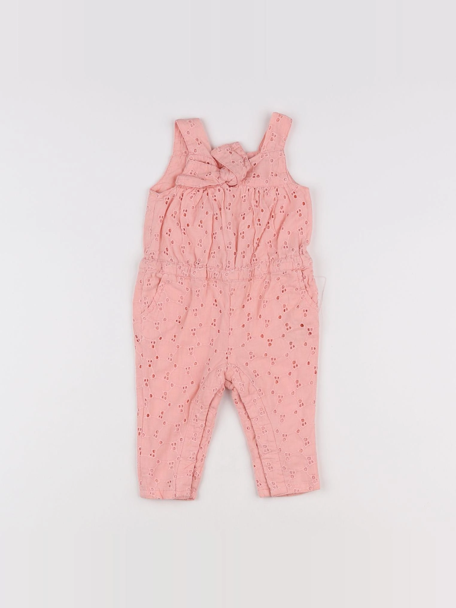 Vertbaudet - combinaison rose - 6 mois