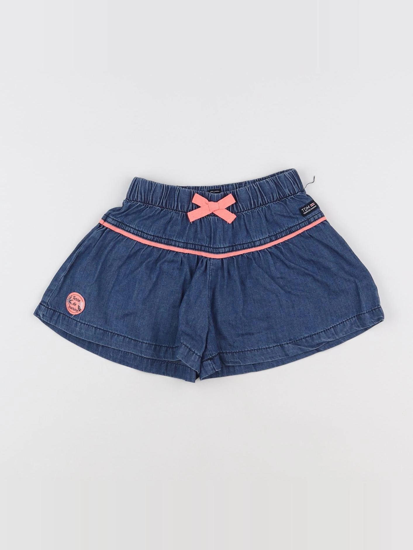 Terre de marins - jupe bleu - 4 ans