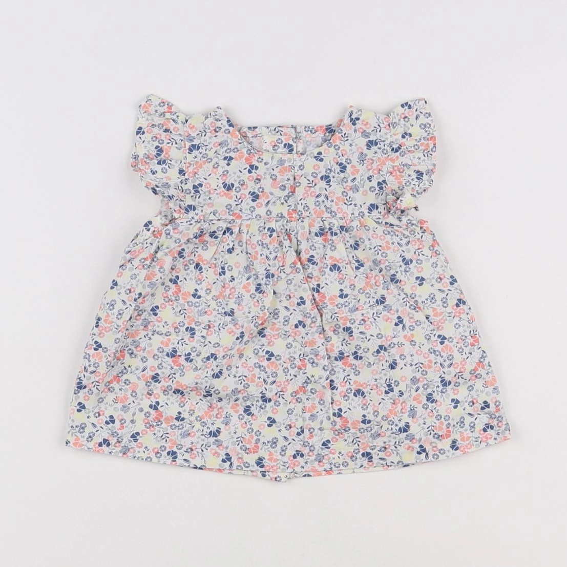 Vertbaudet - robe multicolore - 6 mois