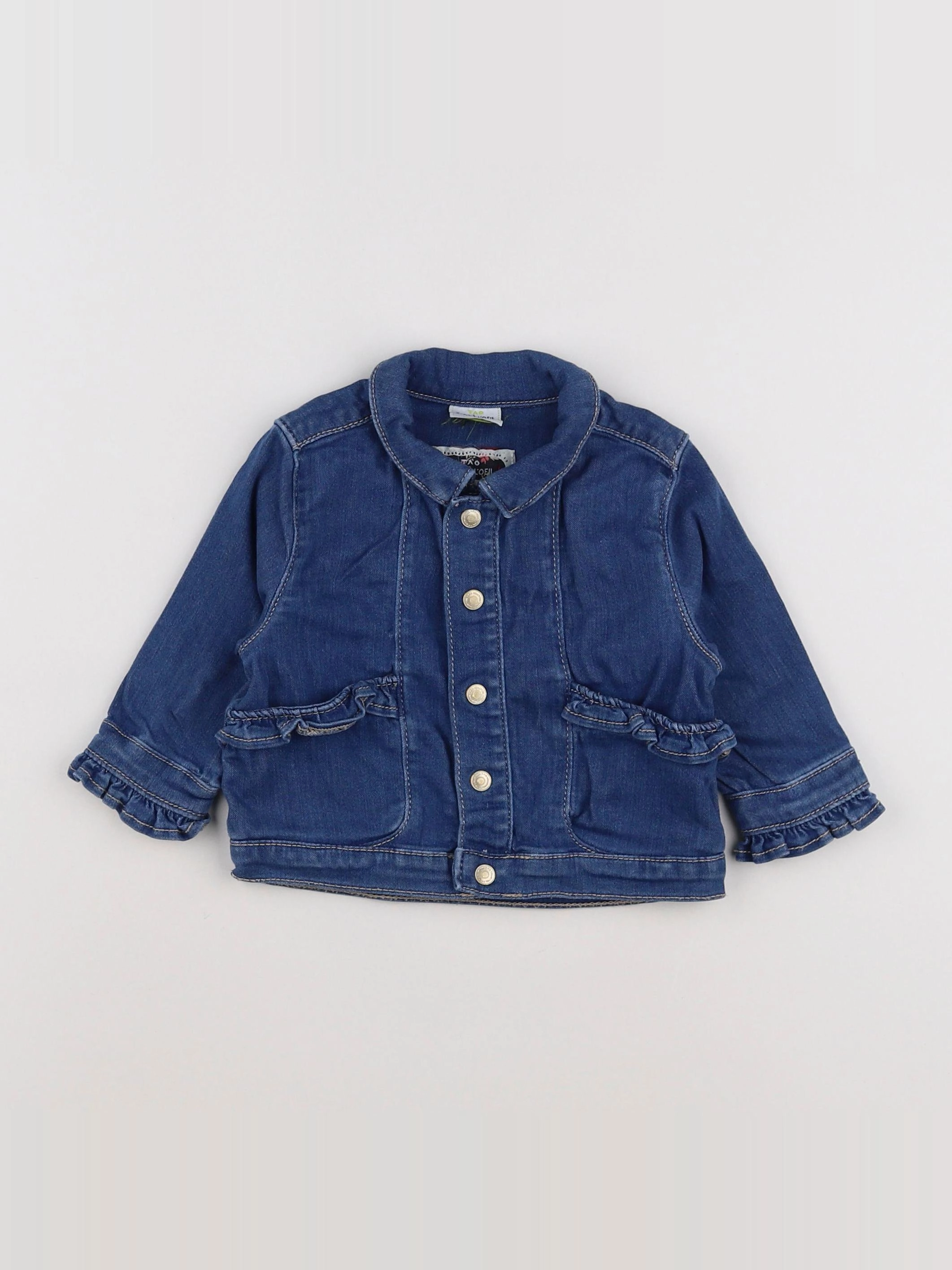 Tape à l'oeil - veste bleu - 12 mois