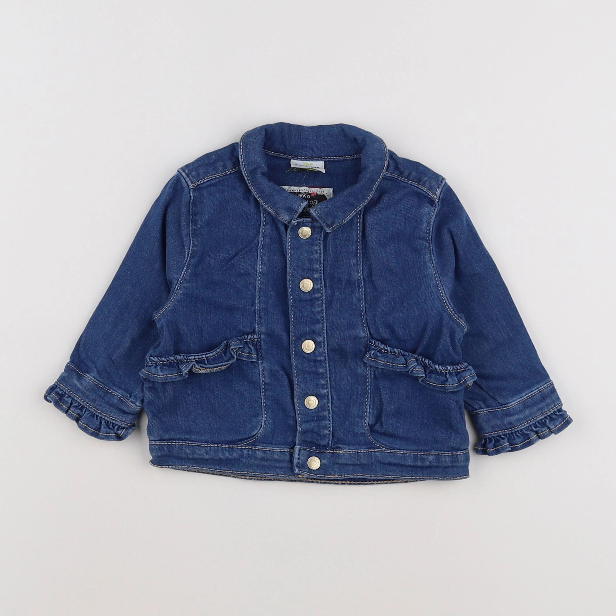 Tape à l'oeil - veste bleu - 12 mois