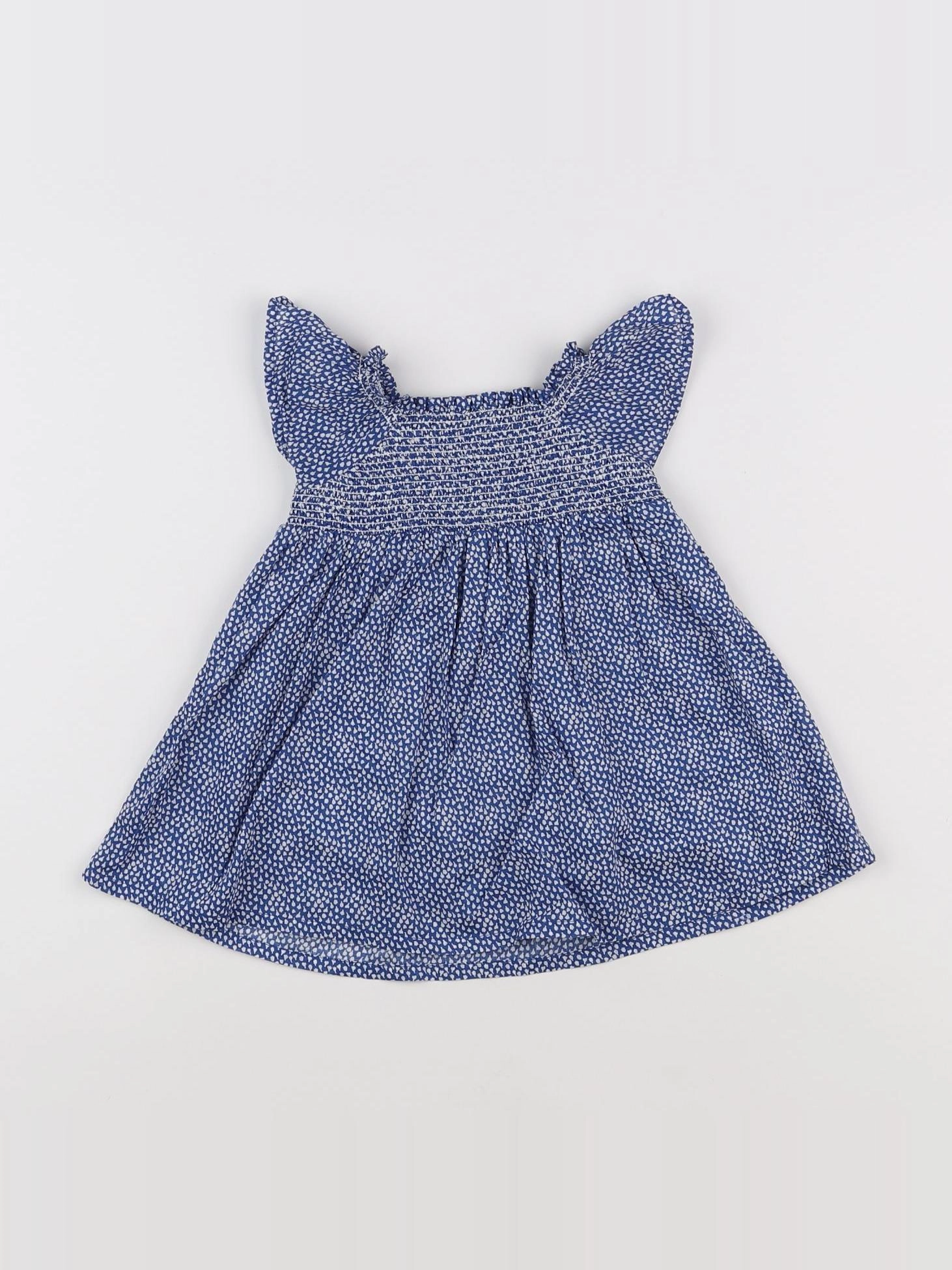 Boutchou - robe bleu - 6 mois