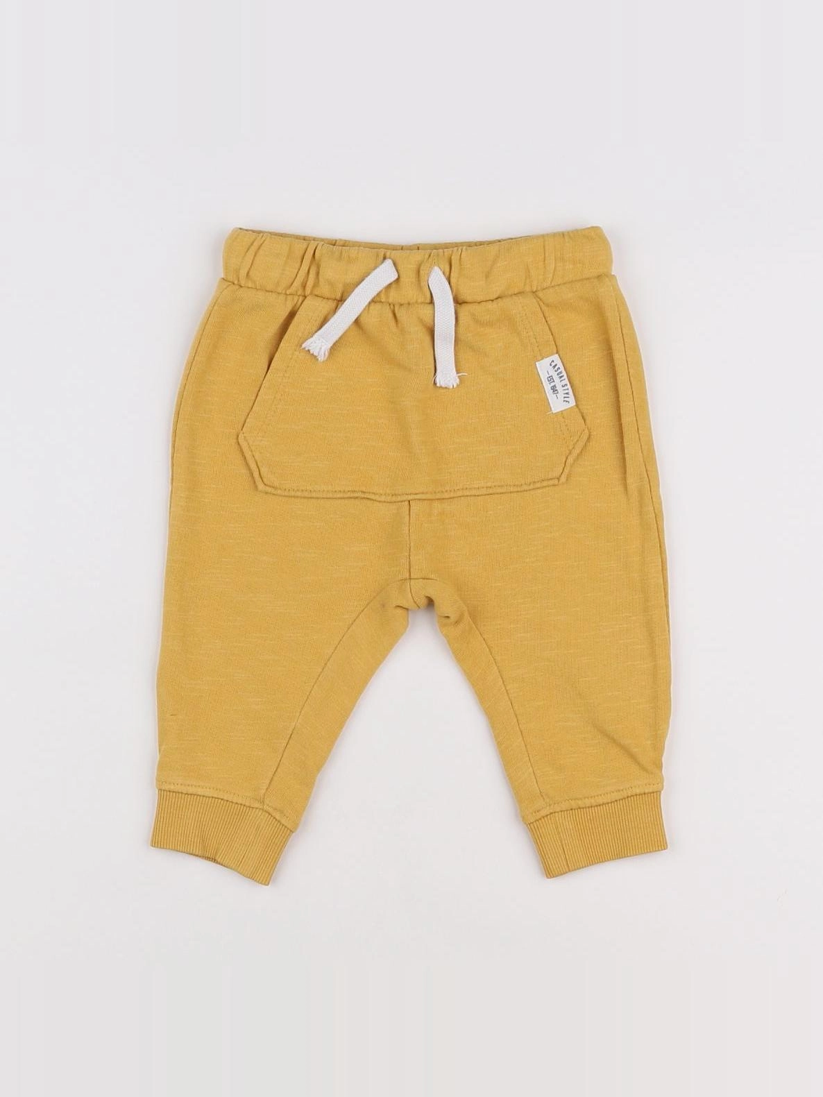 H&M - jogging jaune - 3/6 mois