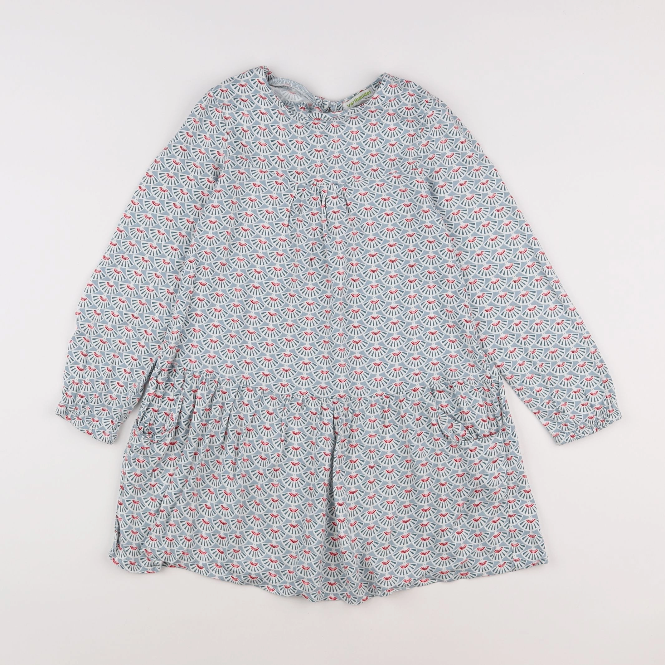 Vertbaudet - robe bleu - 8 ans