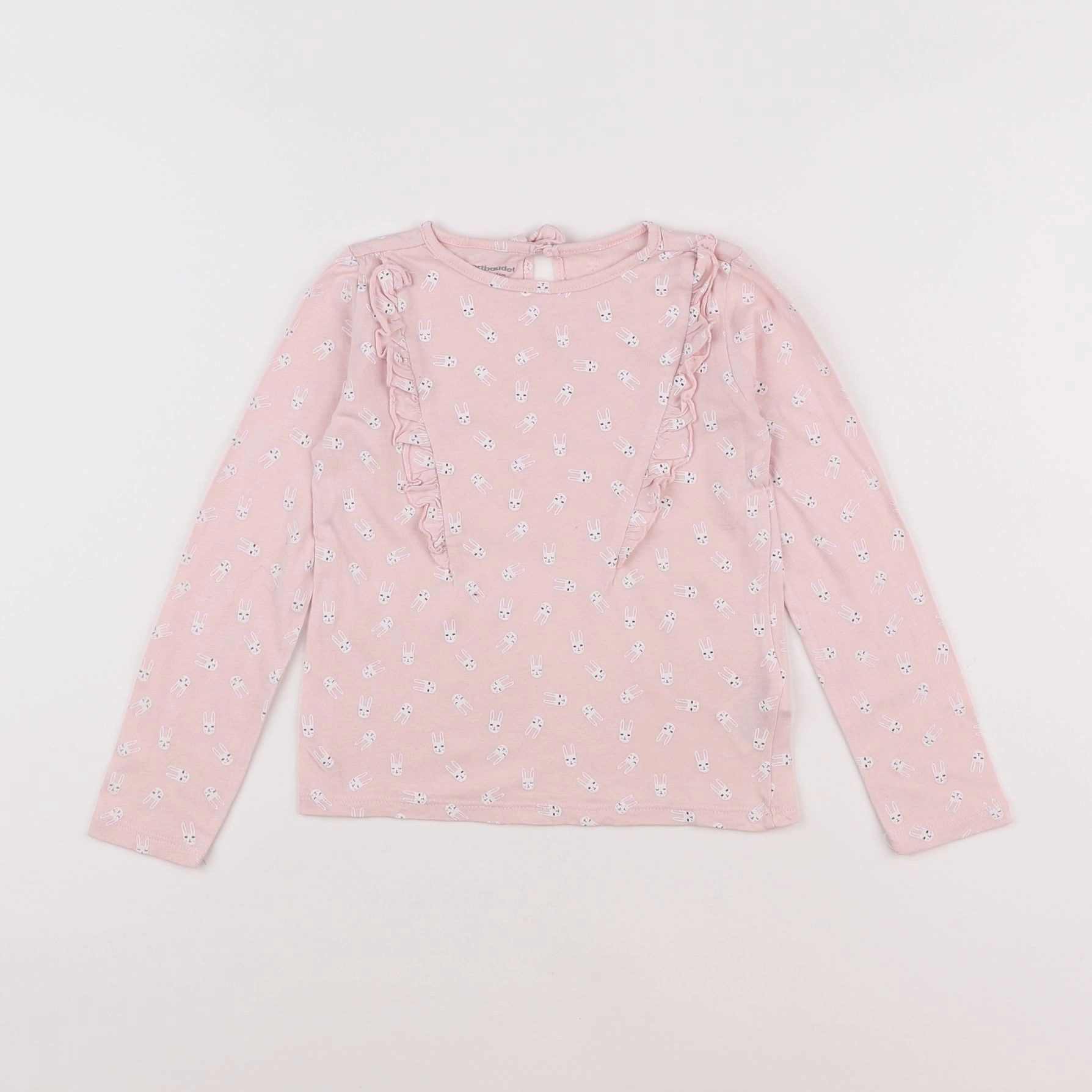 Vertbaudet - tee-shirt rose - 6 ans