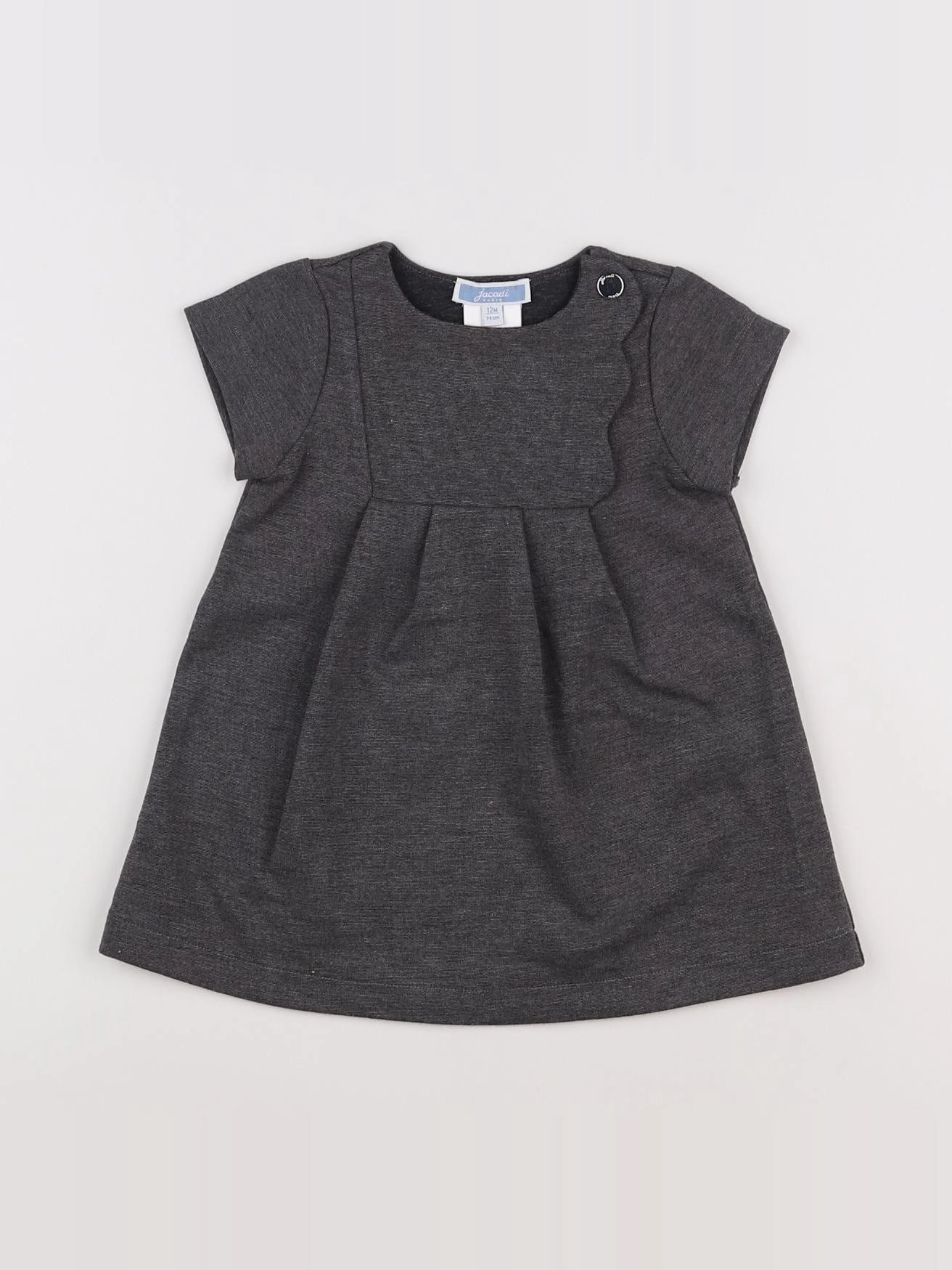 Jacadi - robe gris - 12 mois