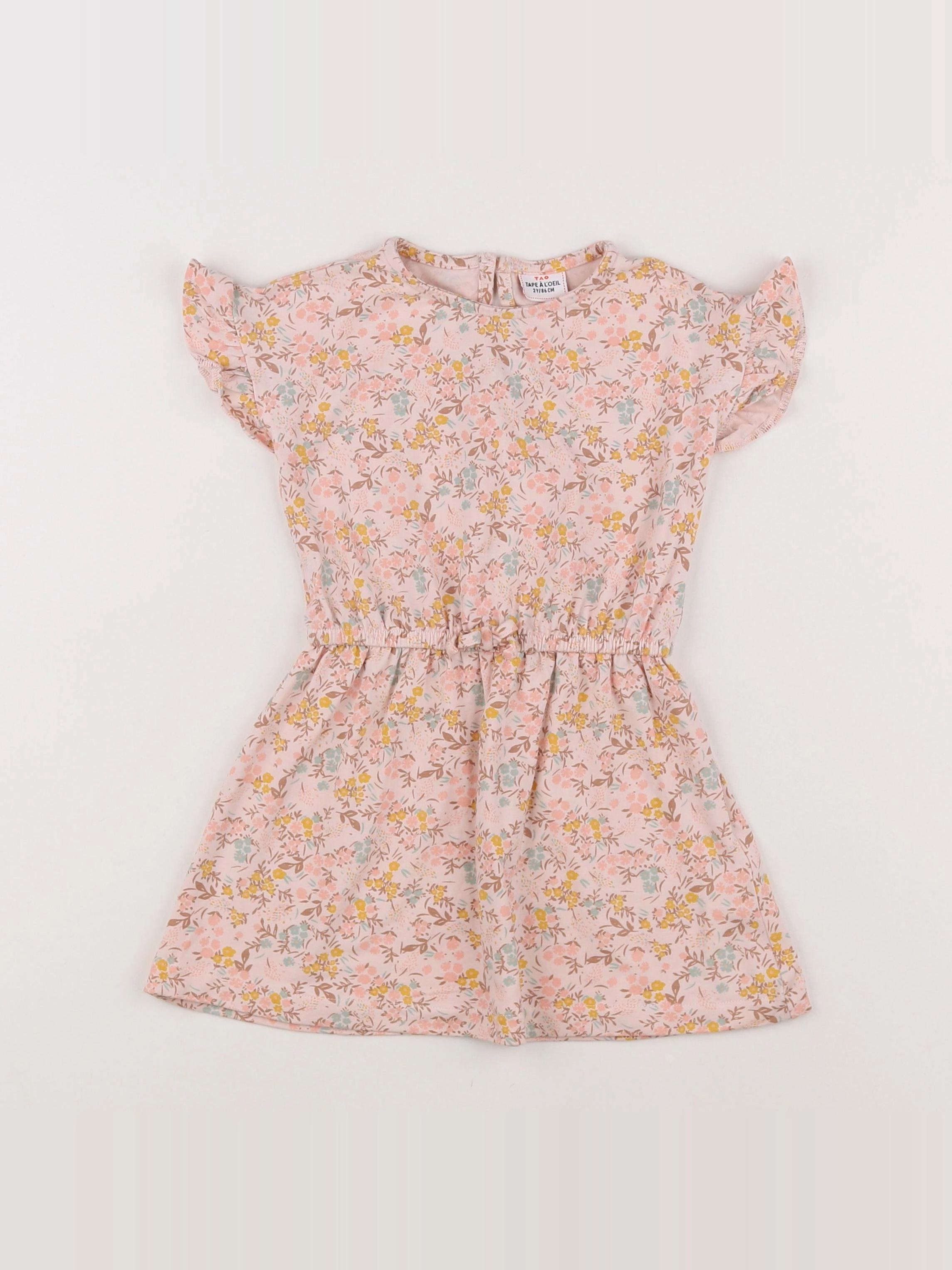 Tape à l'oeil - robe rose - 2 ans