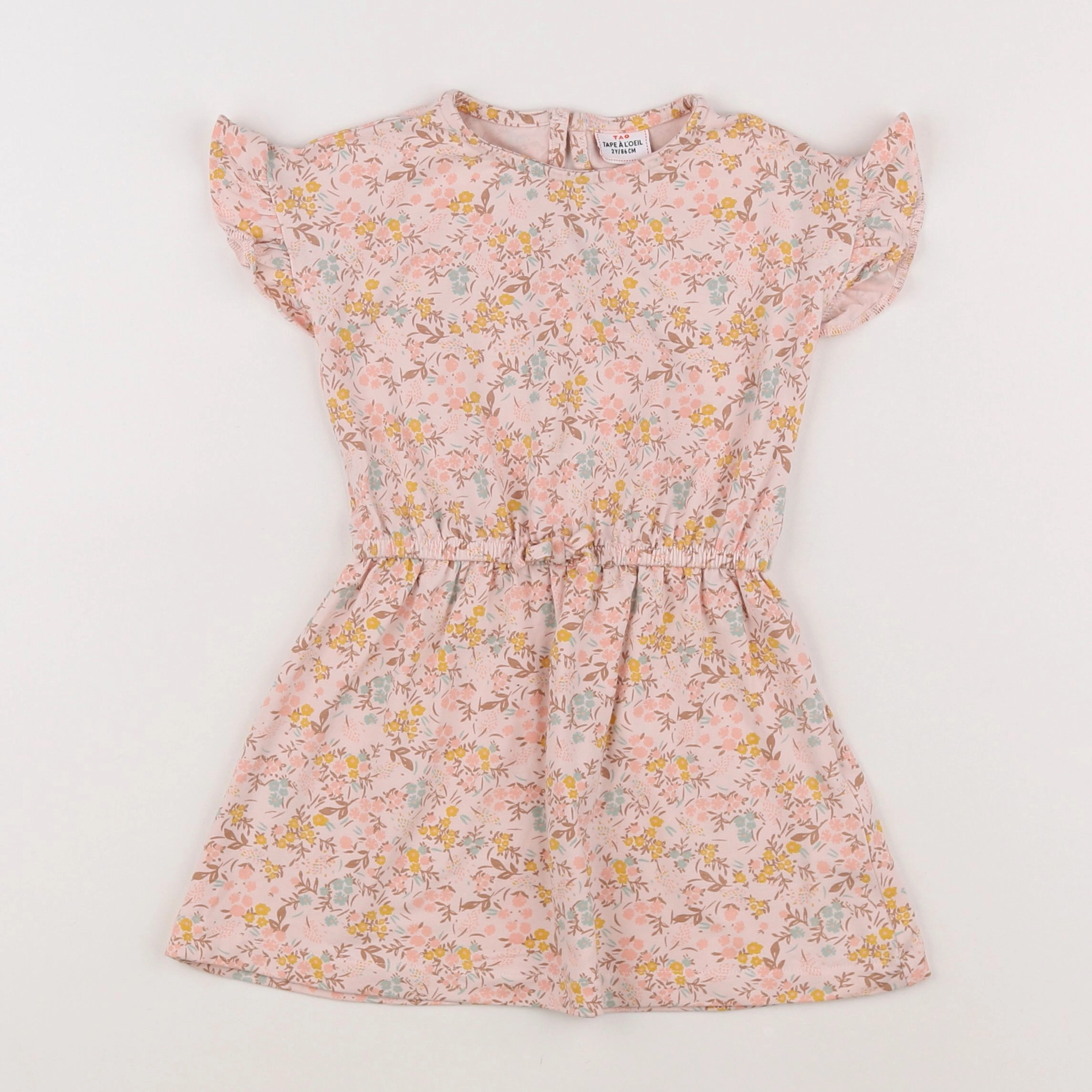 Tape à l'oeil - robe rose - 2 ans