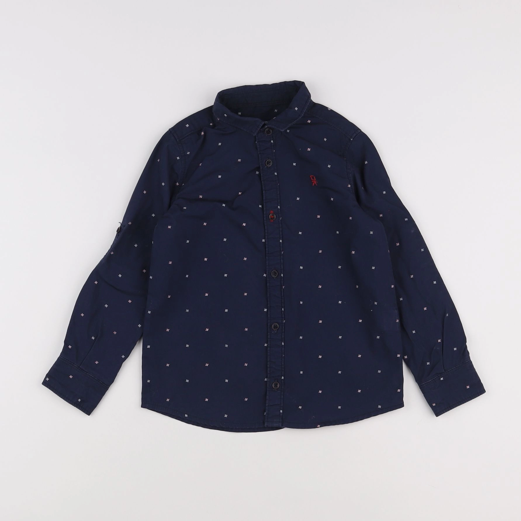 Okaidi - chemise bleu - 4 ans