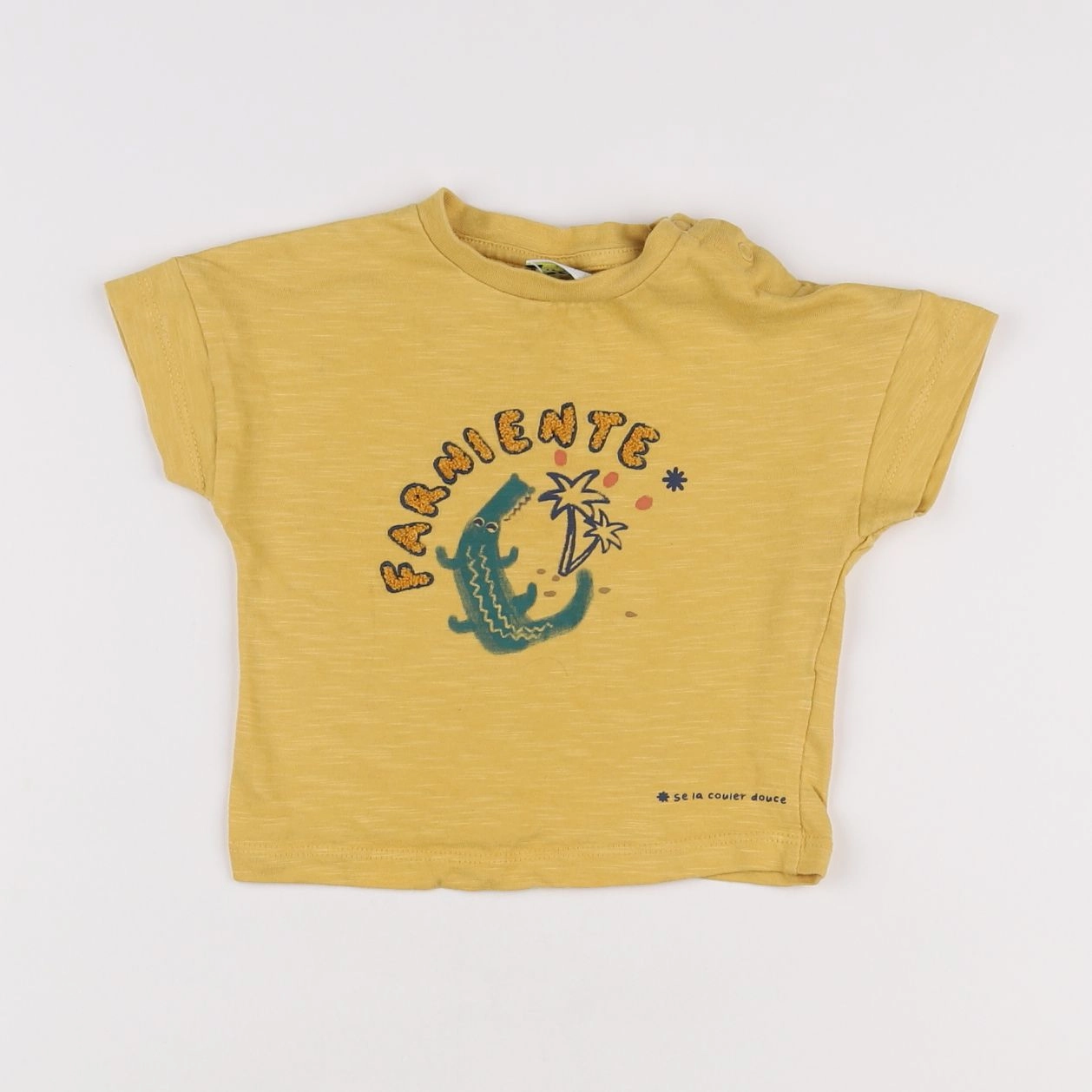 Tape à l'oeil - tee-shirt jaune - 12 mois