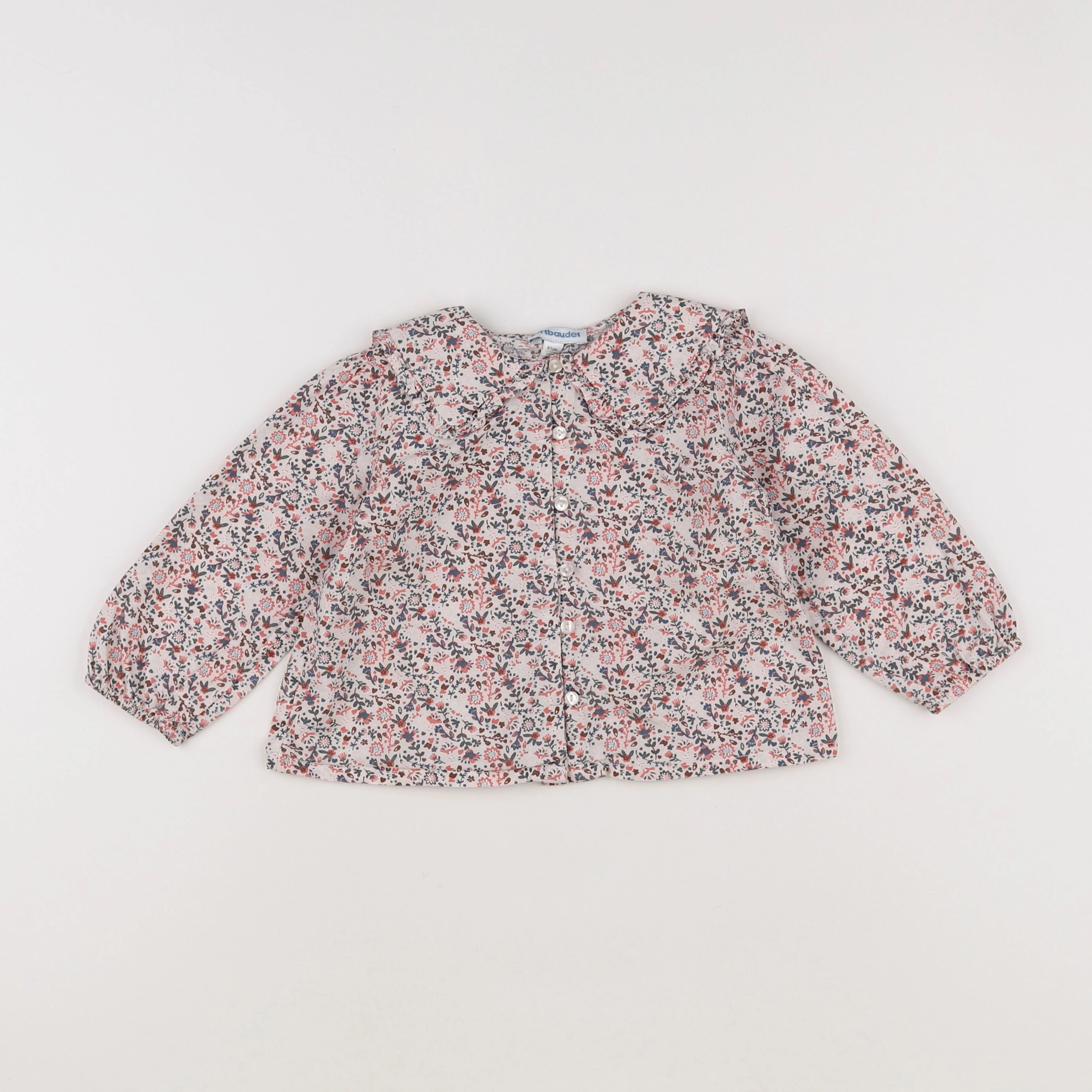 Vertbaudet - blouse multicolore - 18 mois