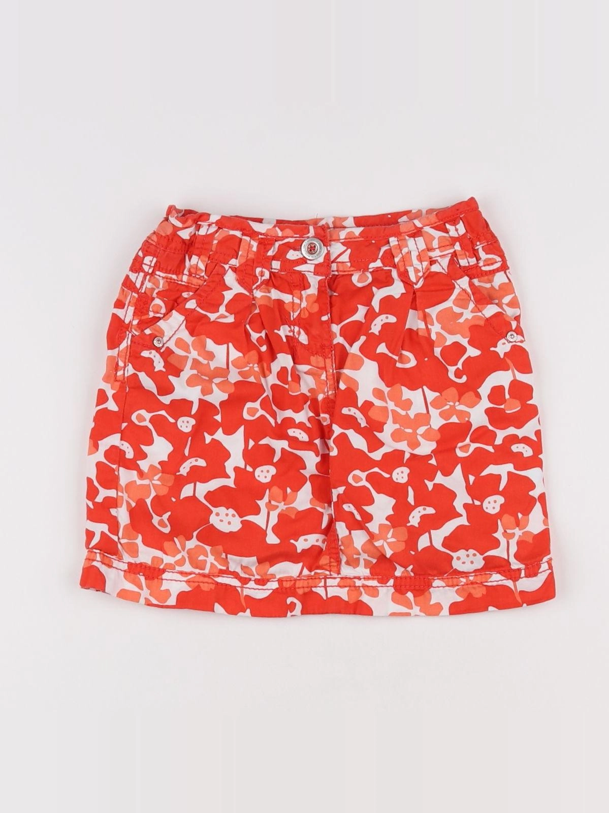 Okaidi - jupe rouge - 6 ans